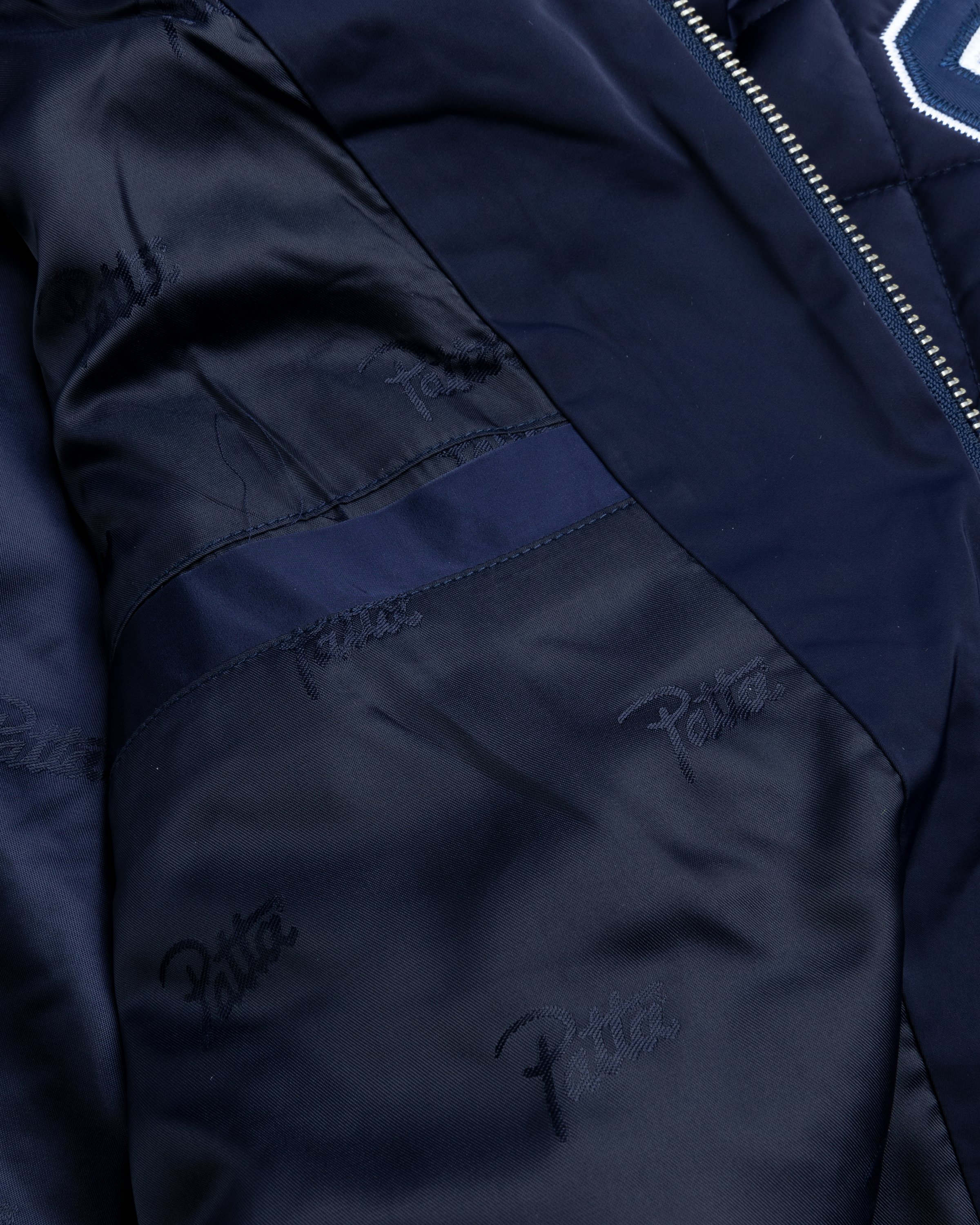 Patta - Diamond Quilted Sports Jacket Evening Blue - Clothing - Blue - Image 4