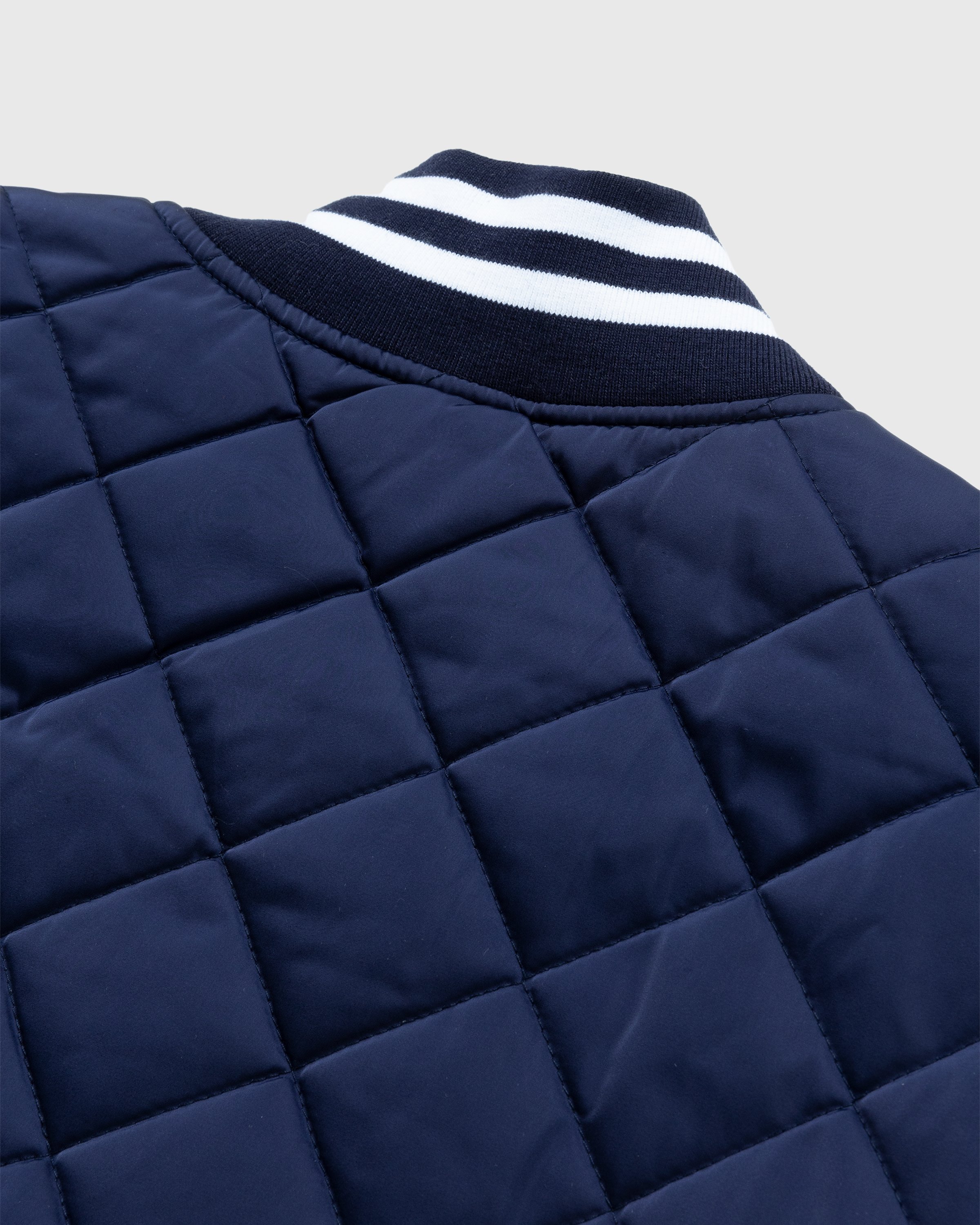 Patta - Diamond Quilted Sports Jacket Evening Blue - Clothing - Blue - Image 5