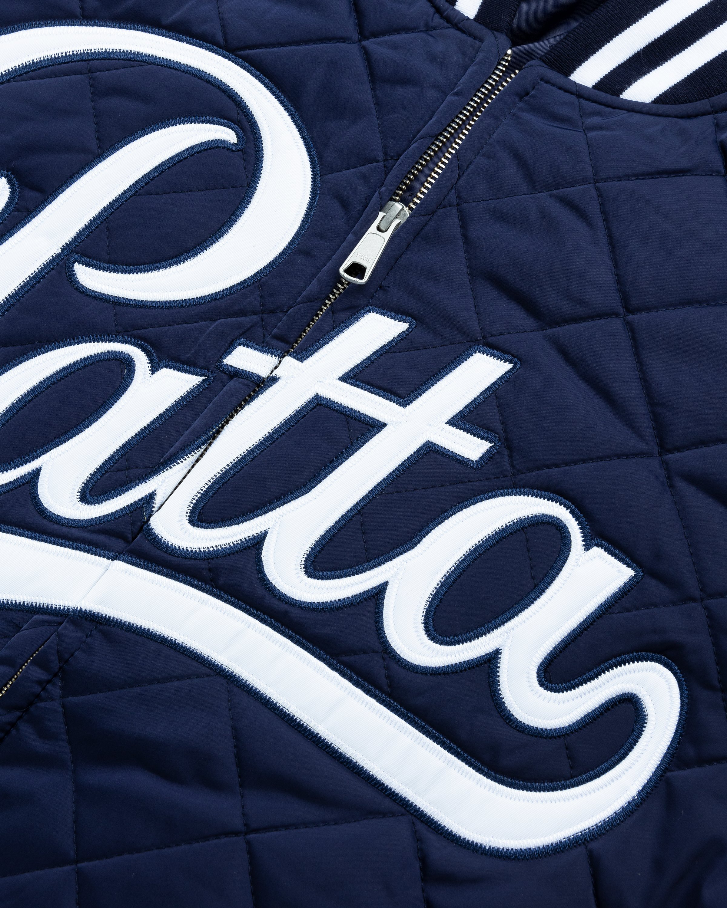 Patta - Diamond Quilted Sports Jacket Evening Blue - Clothing - Blue - Image 6