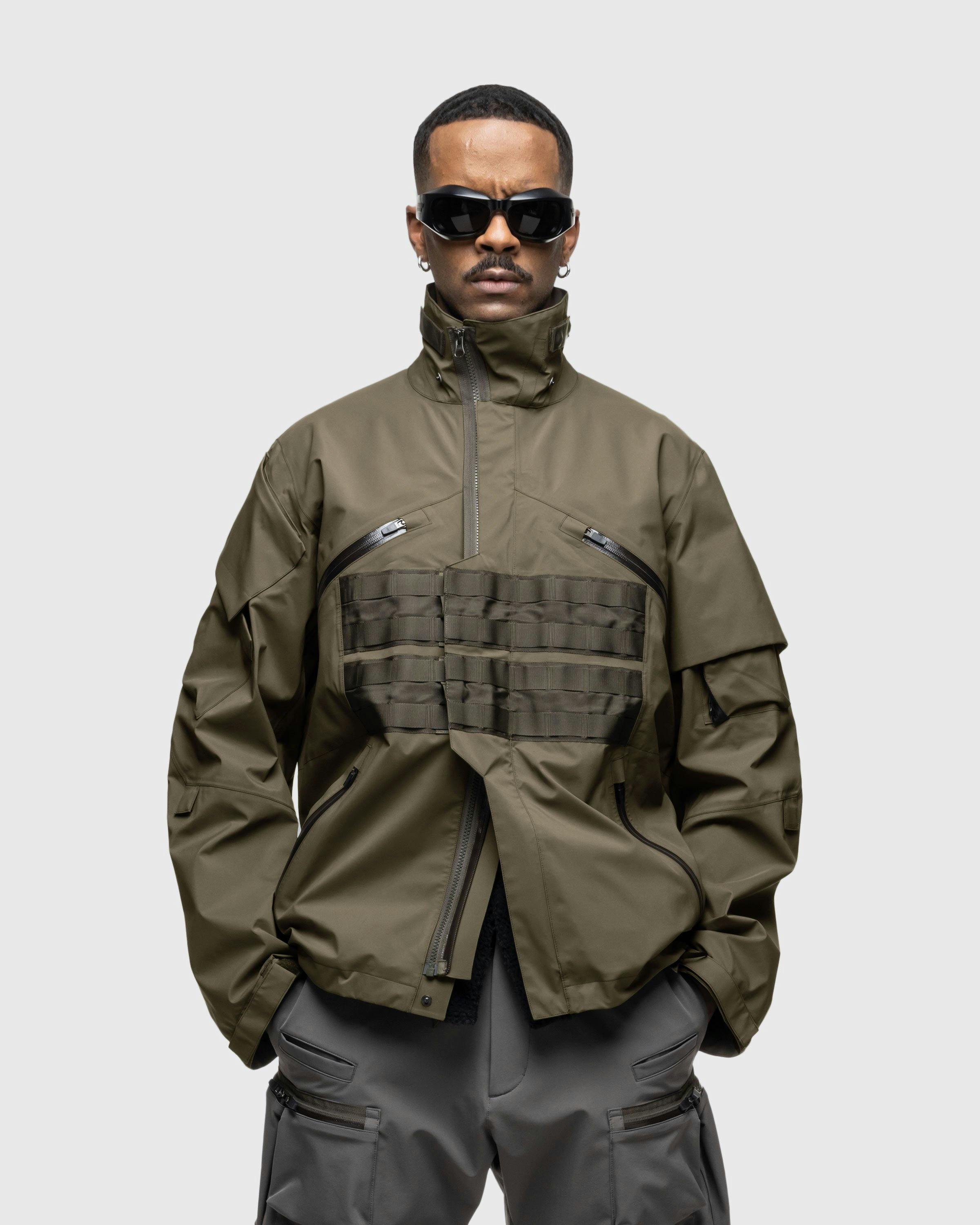 ACRONYM - J1WTS-GT 3L Gore-Tex Pro Interops Jacket Raf Green - Clothing - Green - Image 2