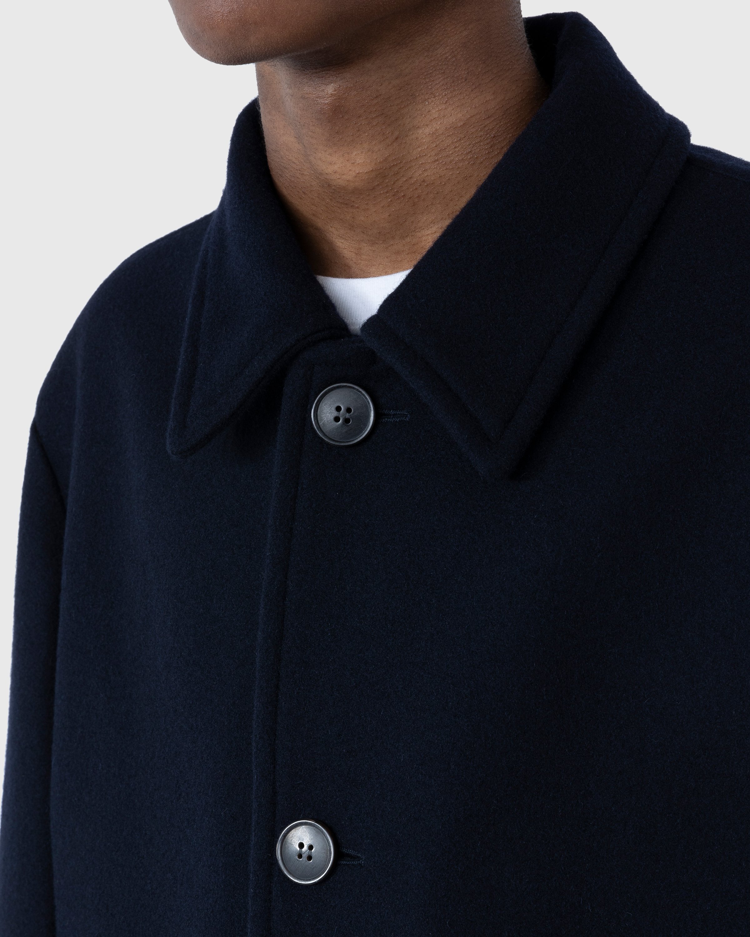 Dries van Noten - Rankle Coat Navy - Clothing - Blue - Image 7