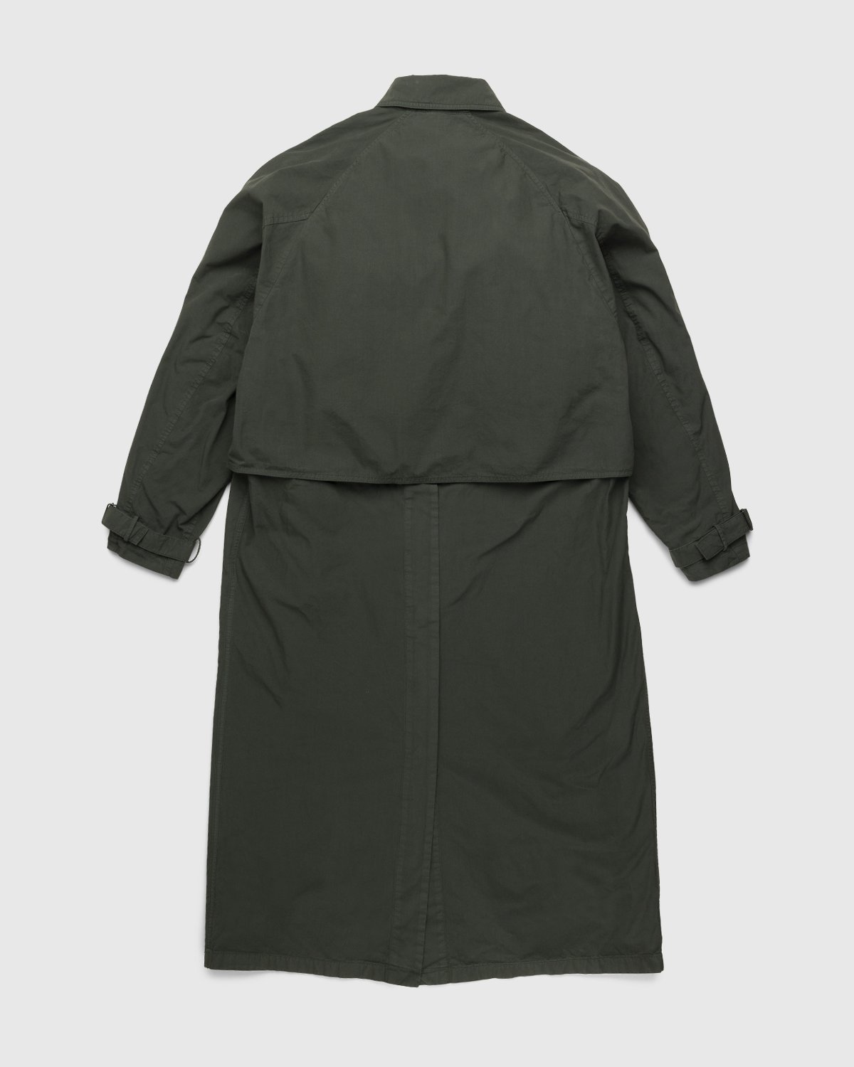 Lemaire - Water Repellent Storm Flap Coat Deep Forest - Clothing - Green - Image 2