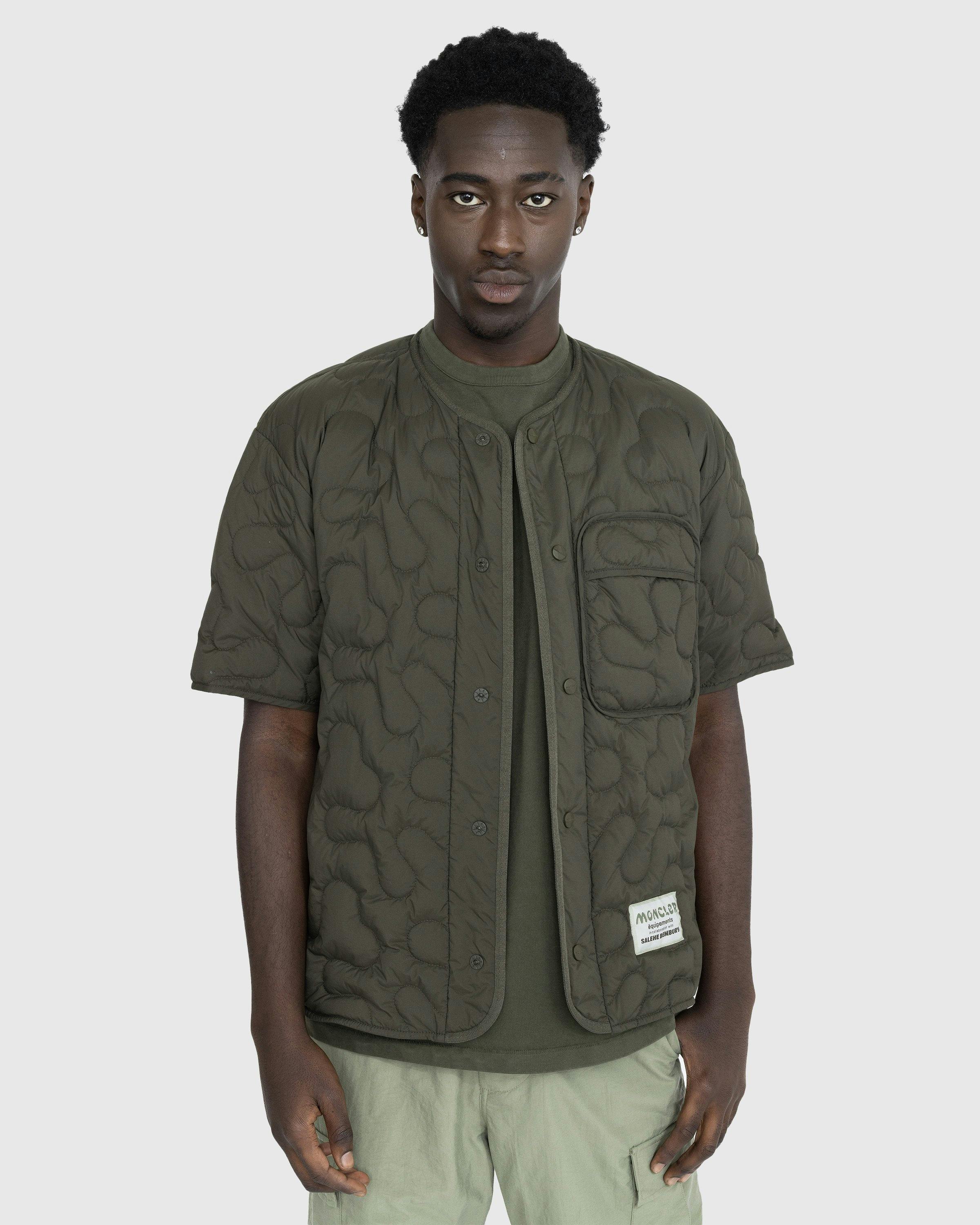 Moncler x Salehe Bembury - Padded Shirt Green - Clothing - Green - Image 2