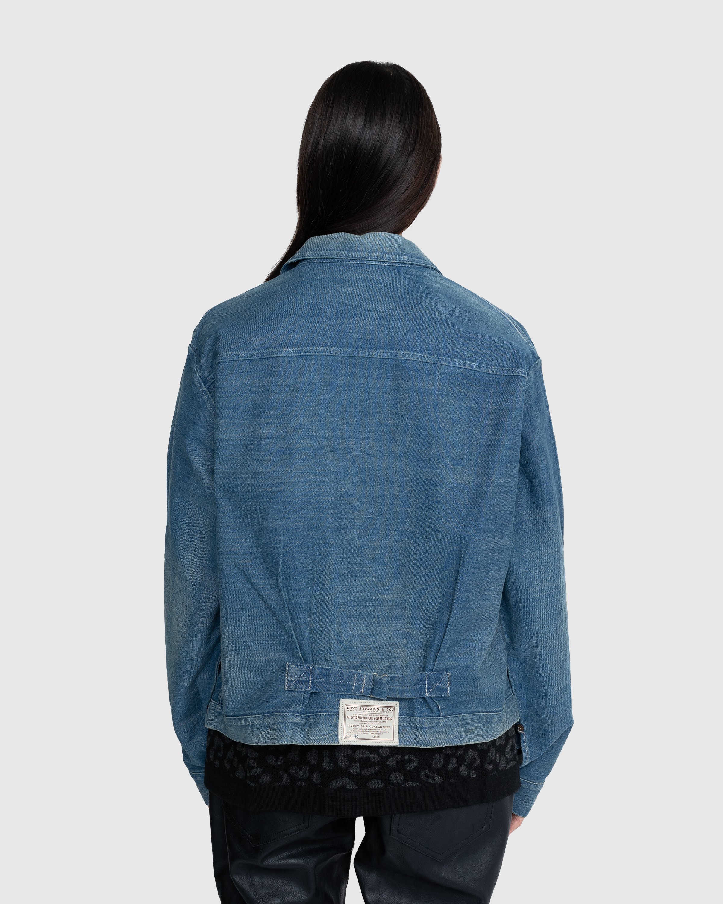 Levi's - LVC 1879 Pleated Blouse Jacket Indigo Blue - Clothing - Blue - Image 5