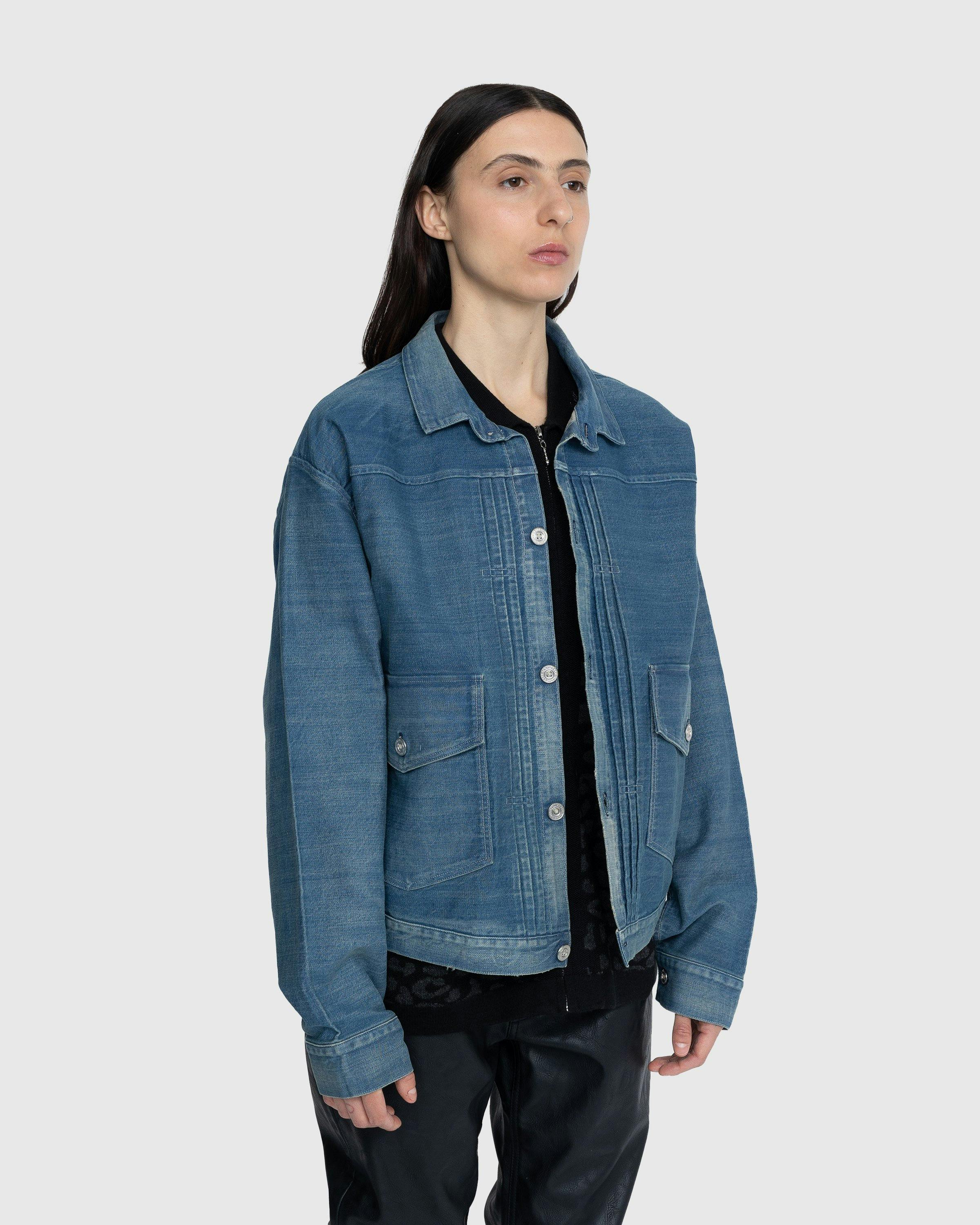 Levi's – LVC 1879 Pleated Blouse Jacket Indigo Blue | Highsnobiety Shop