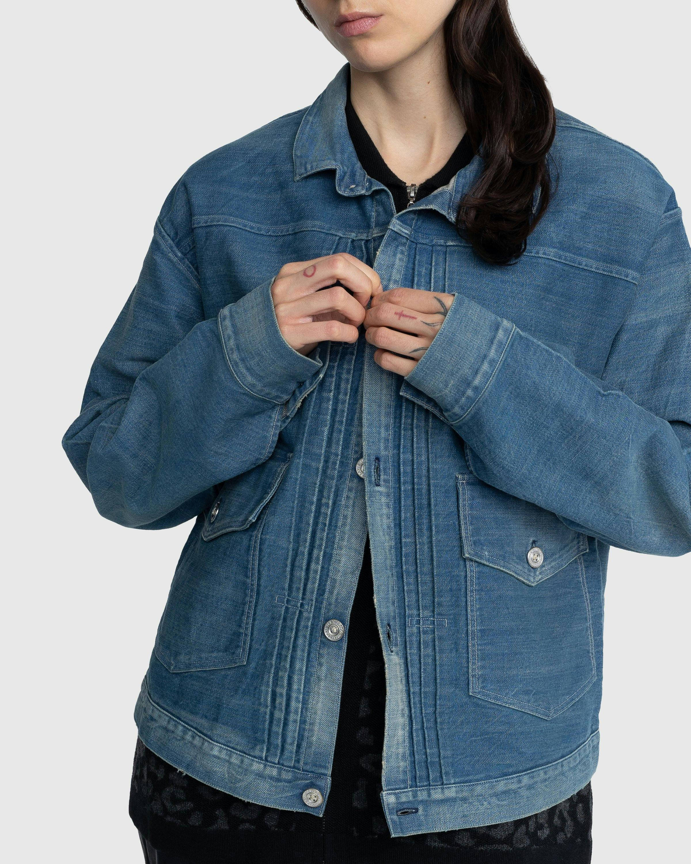 Levi's - LVC 1879 Pleated Blouse Jacket Indigo Blue - Clothing - Blue - Image 8