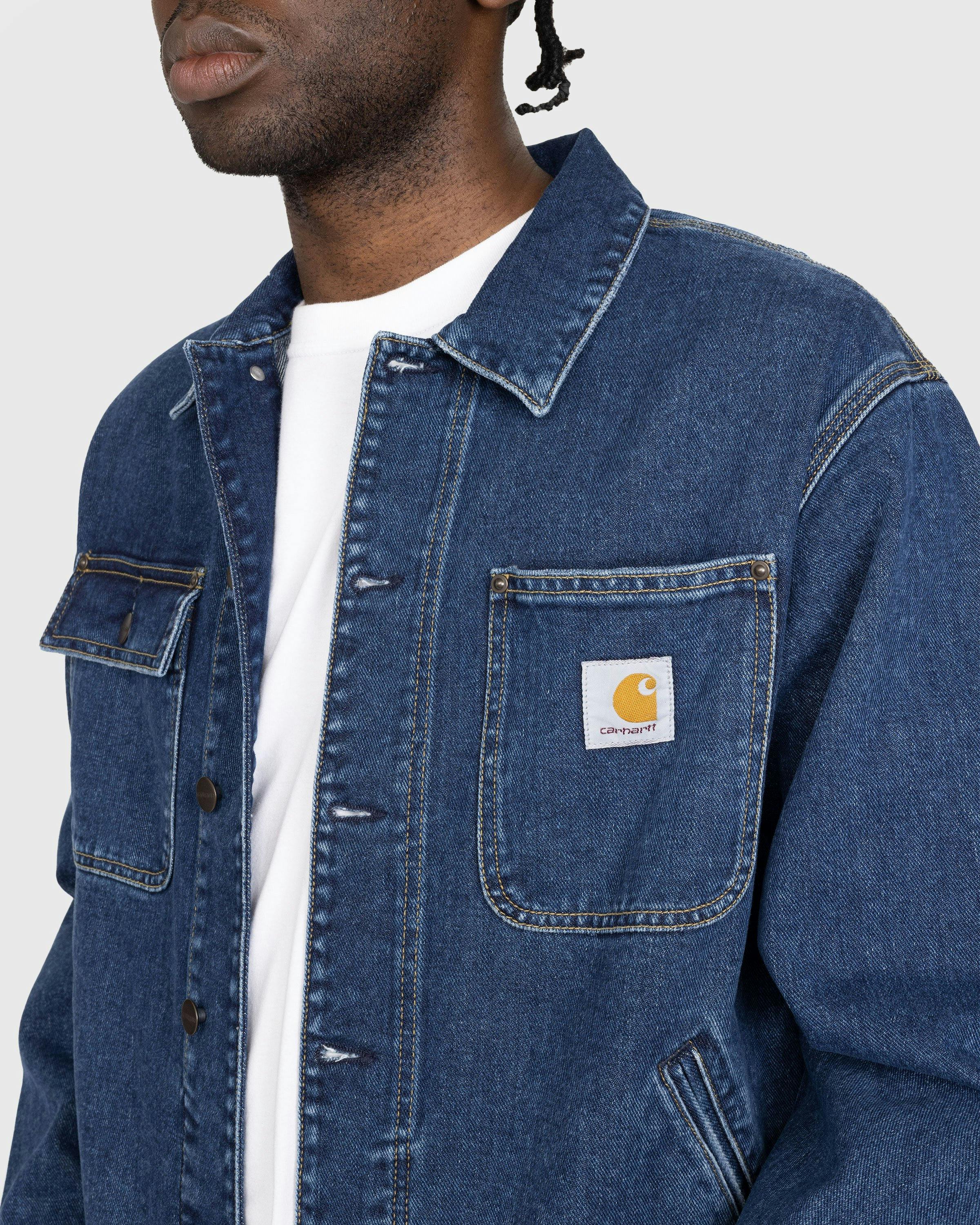 Carhartt WIP - Saledo Jacket Stonewashed Blue - Clothing - Blue - Image 4