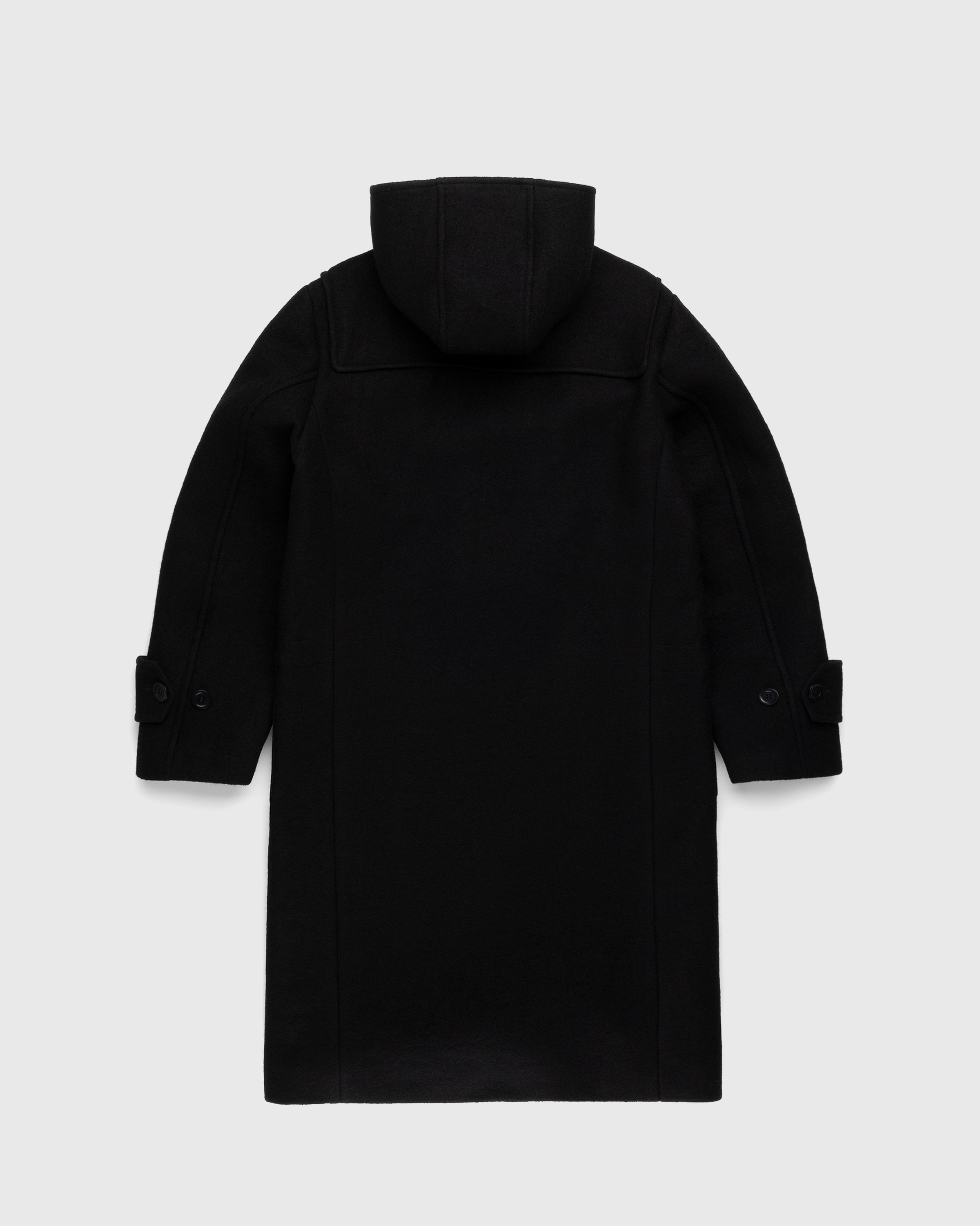 Wales Bonner - Eternity Duffle Coat Black - Clothing - Black - Image 2