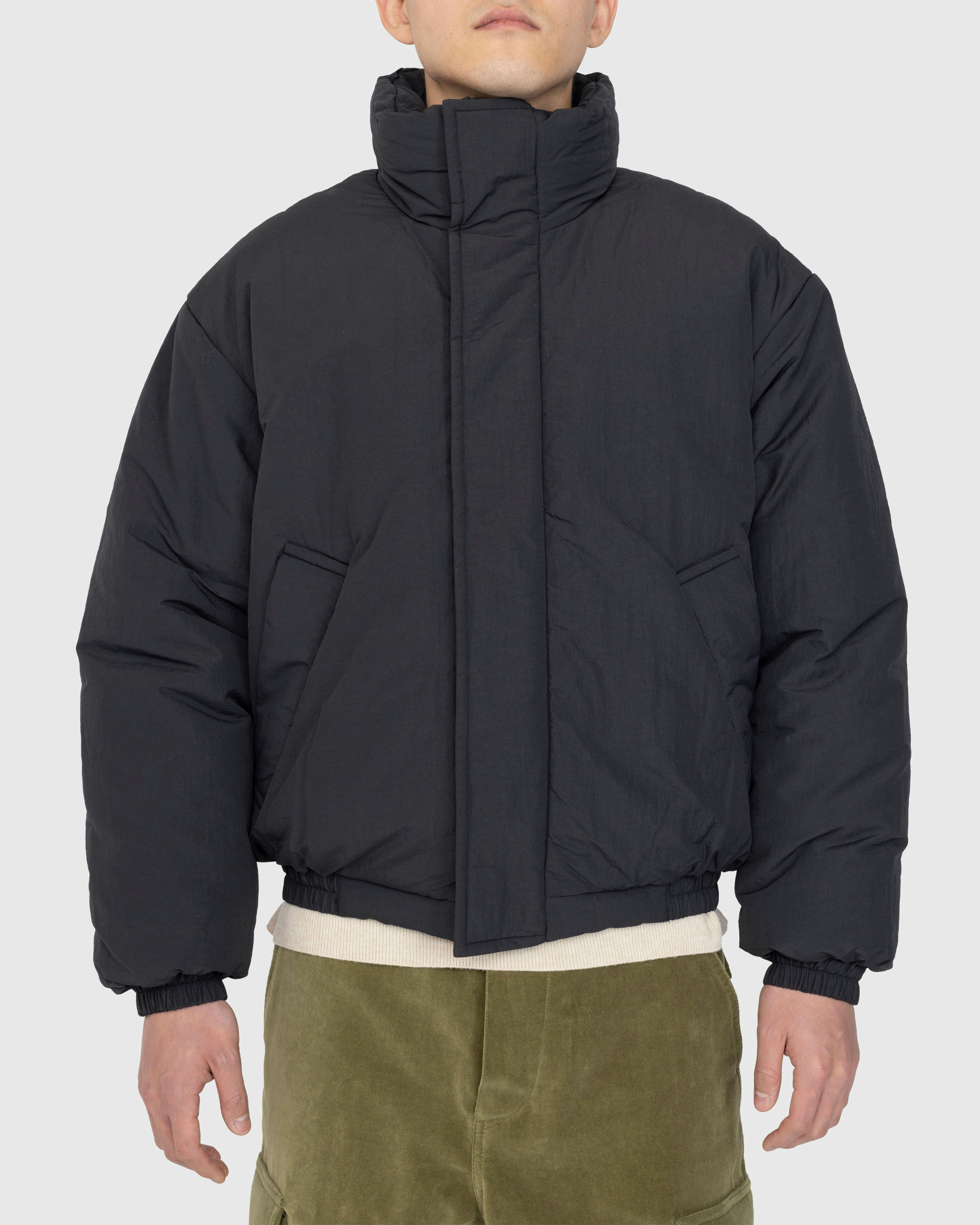 Acne Studios - Padded Nylon Jacket Black - Clothing - Black - Image 2