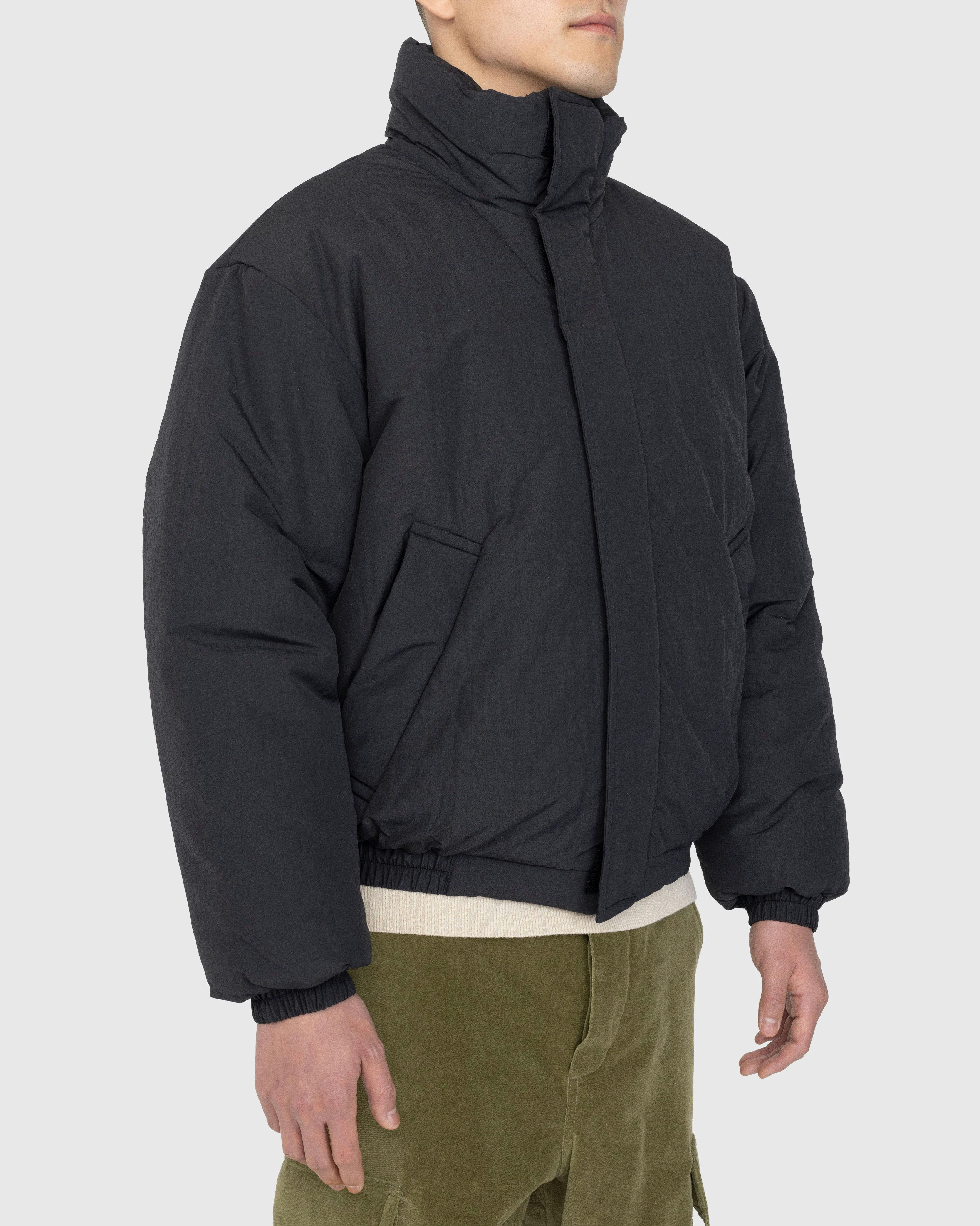 Acne Studios - Padded Nylon Jacket Black - Clothing - Black - Image 3