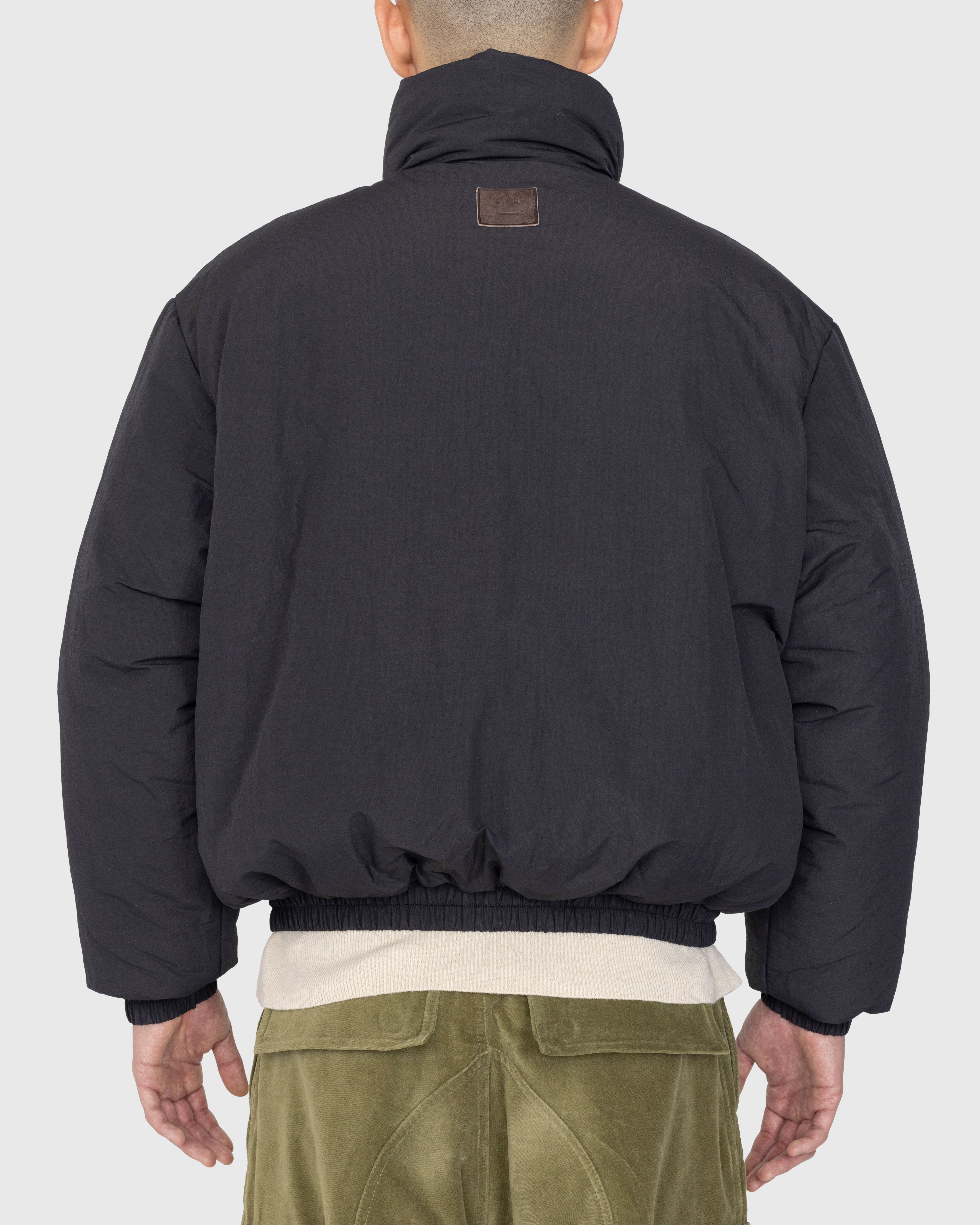 Acne Studios - Padded Nylon Jacket Black - Clothing - Black - Image 5