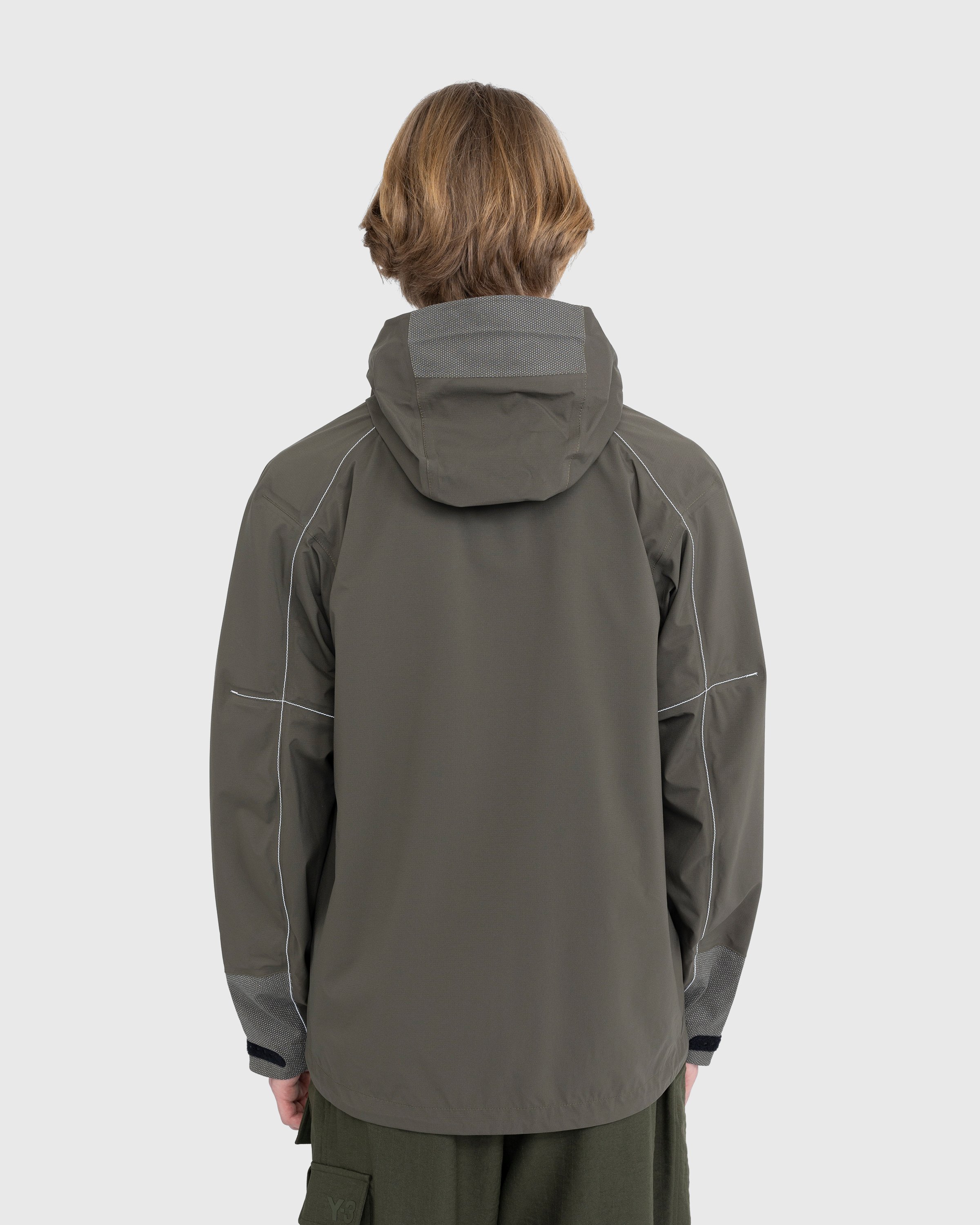 And Wander - Pertex Shield Rain Jacket Khaki - Clothing - Green - Image 4