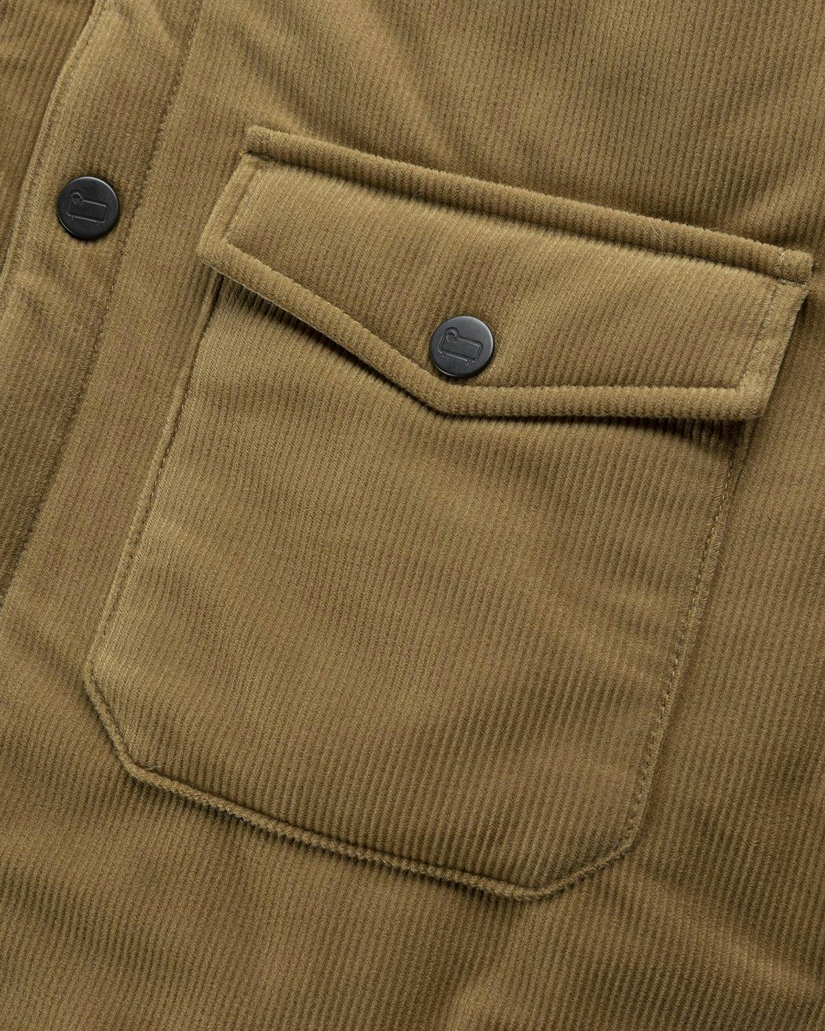 Woolrich - GORE-TEX Corduroy Insulated Shirt Beige - Clothing - Beige - Image 3