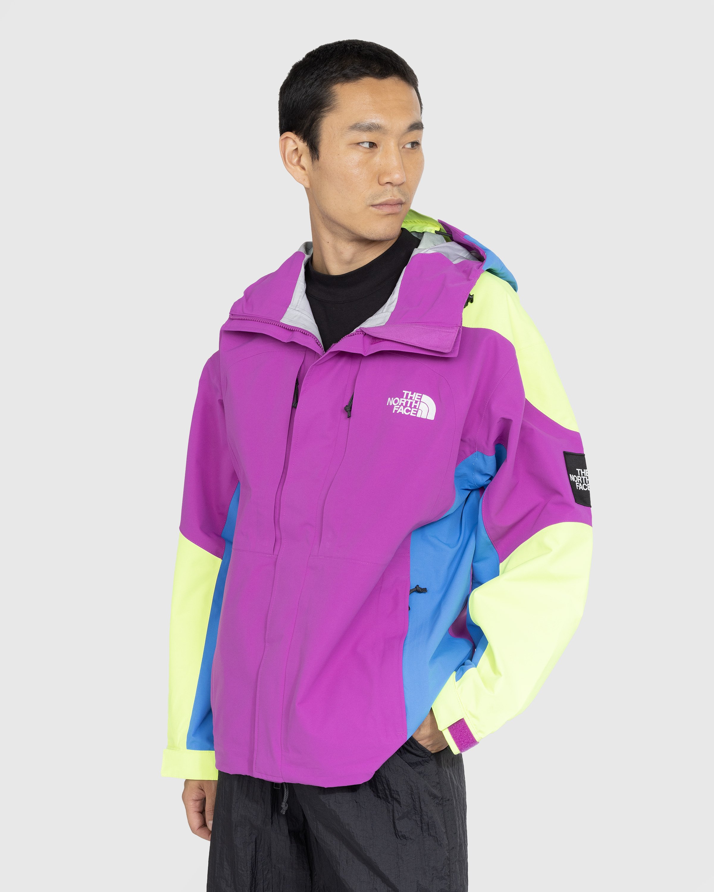 The North Face - 3L DryVent Carduelis Jacket Purple Cactus Flower/LED Yellow/Super Sonic Blue - Clothing - Multi - Image 2