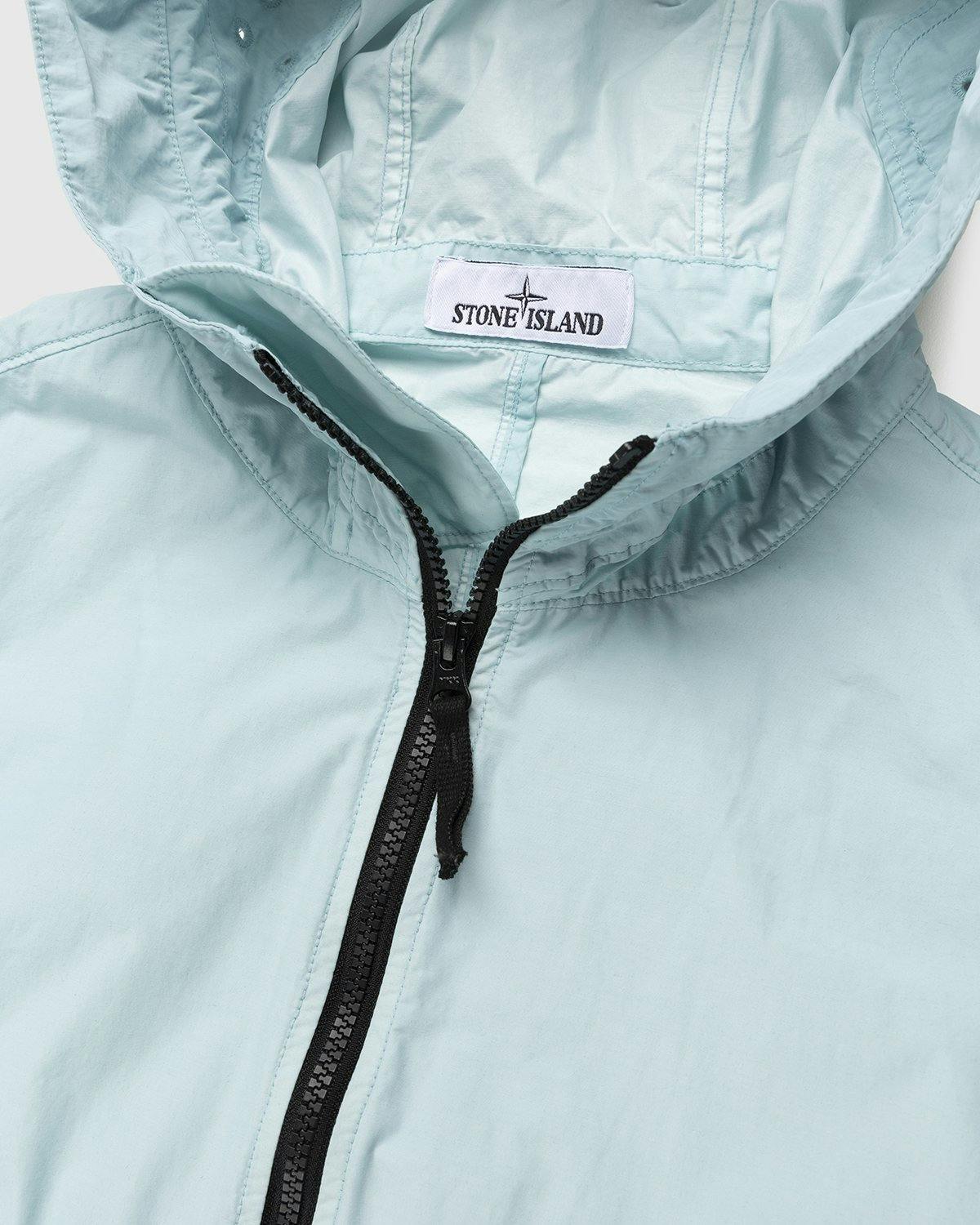 Stone Island - 40632 Nylon Shell Jacket Aqua - Clothing - Blue - Image 5