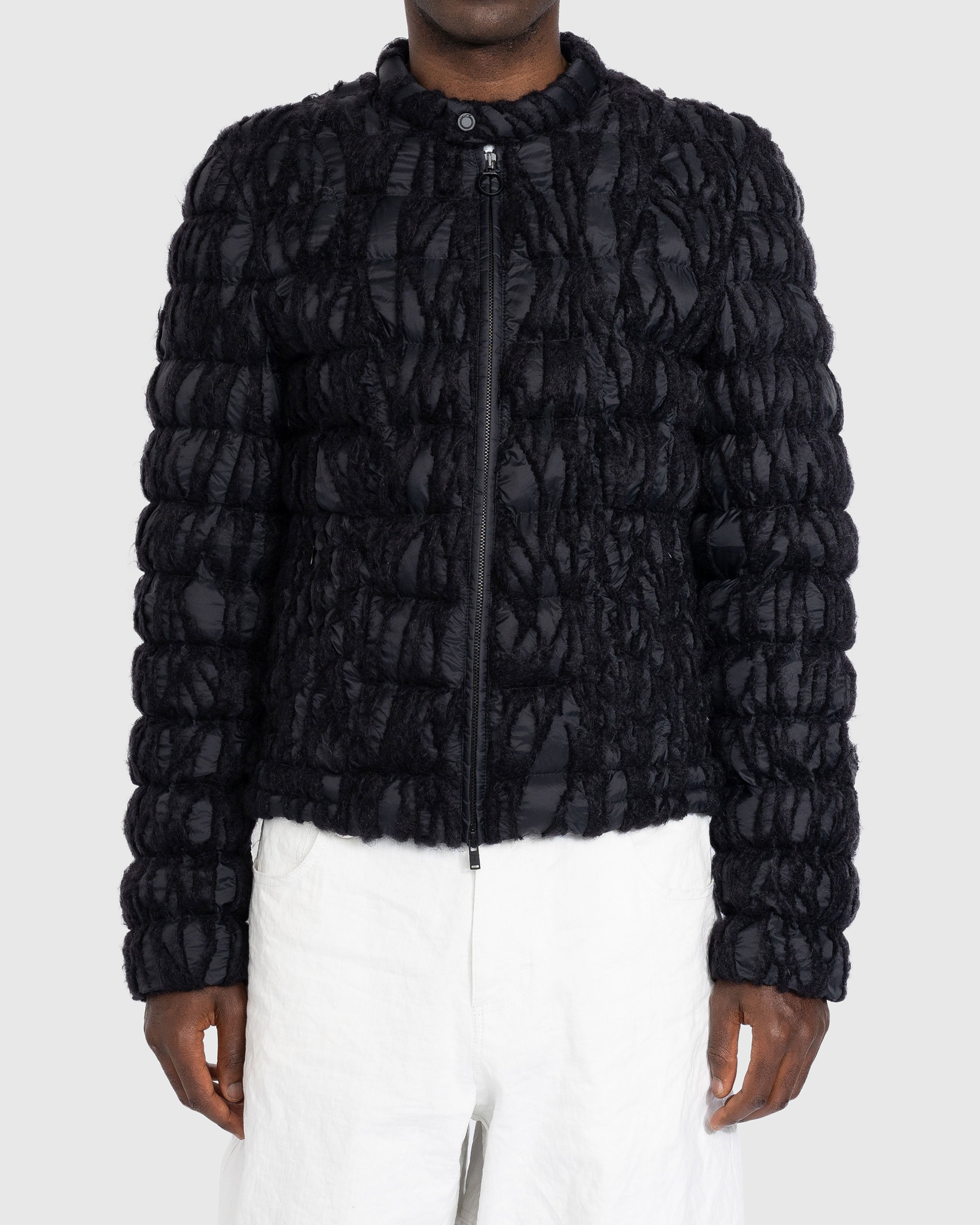 Trussardi - Embroidered Nylon Jacket Black - Clothing - Black - Image 2