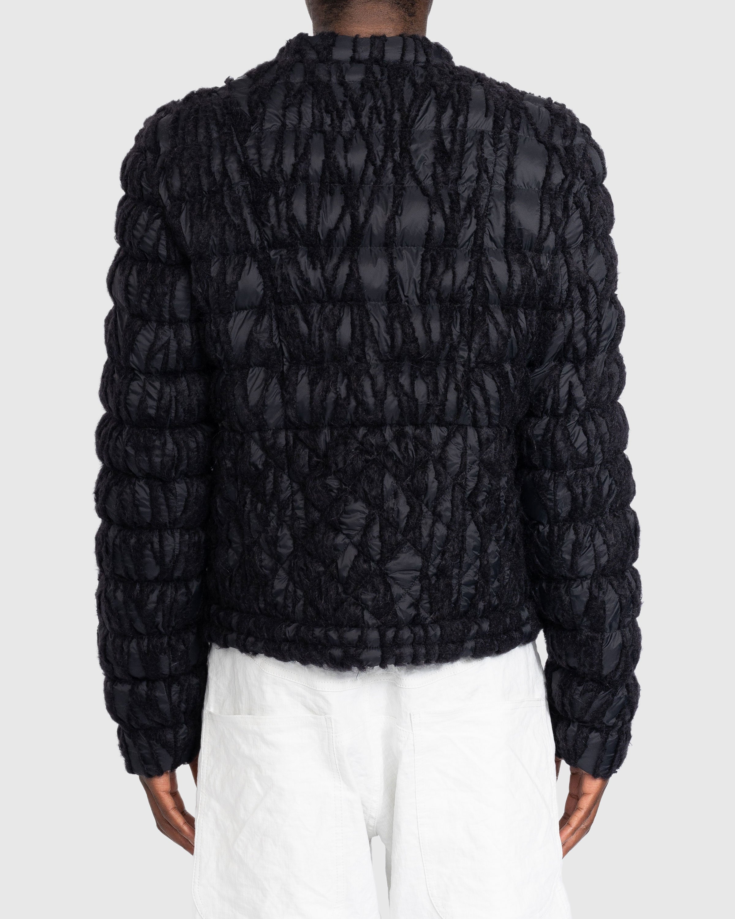 Trussardi - Embroidered Nylon Jacket Black - Clothing - Black - Image 4