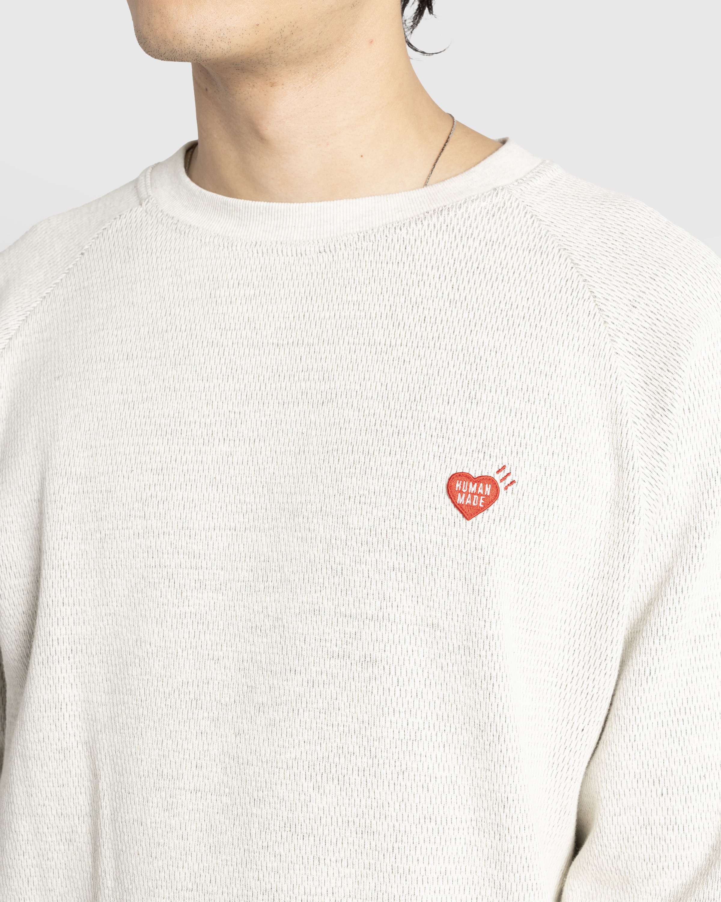 Human Made - THERMAL L/S T-SHIRT White - Clothing - White - Image 5