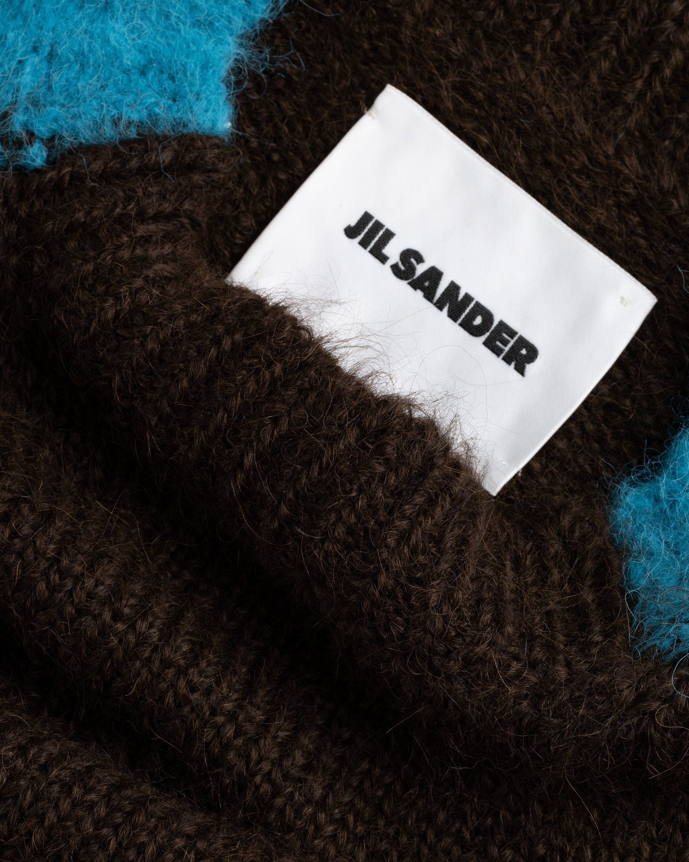 Jil Sander - Striped Alpaca Wool Sweater Brown/Blue - Clothing - Brown - Image 7