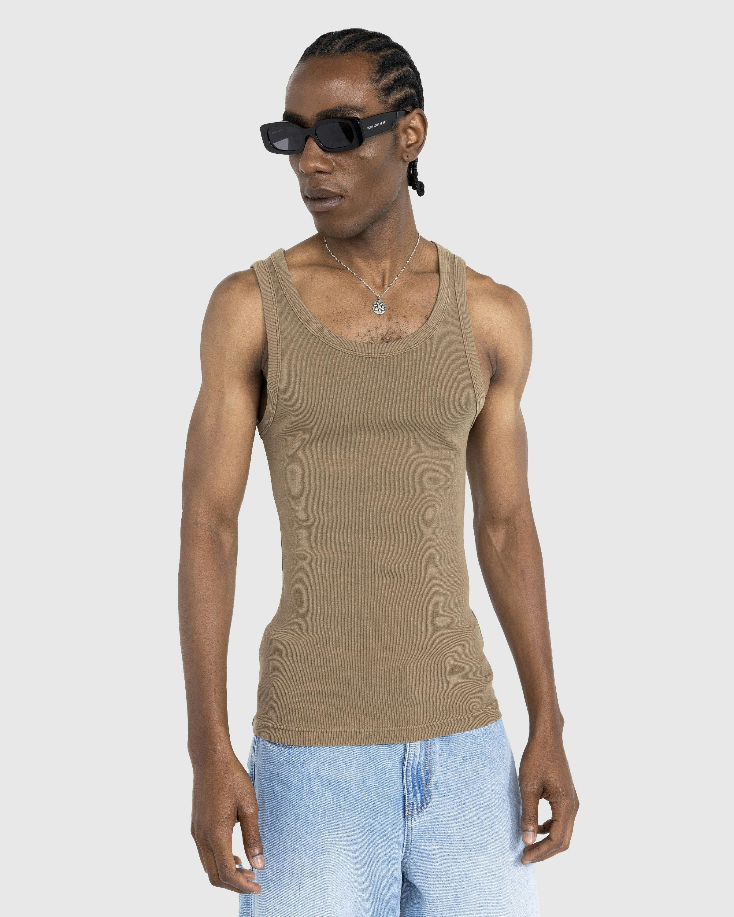 Entire Studios - Rib Tank Cork - Clothing - Beige - Image 2