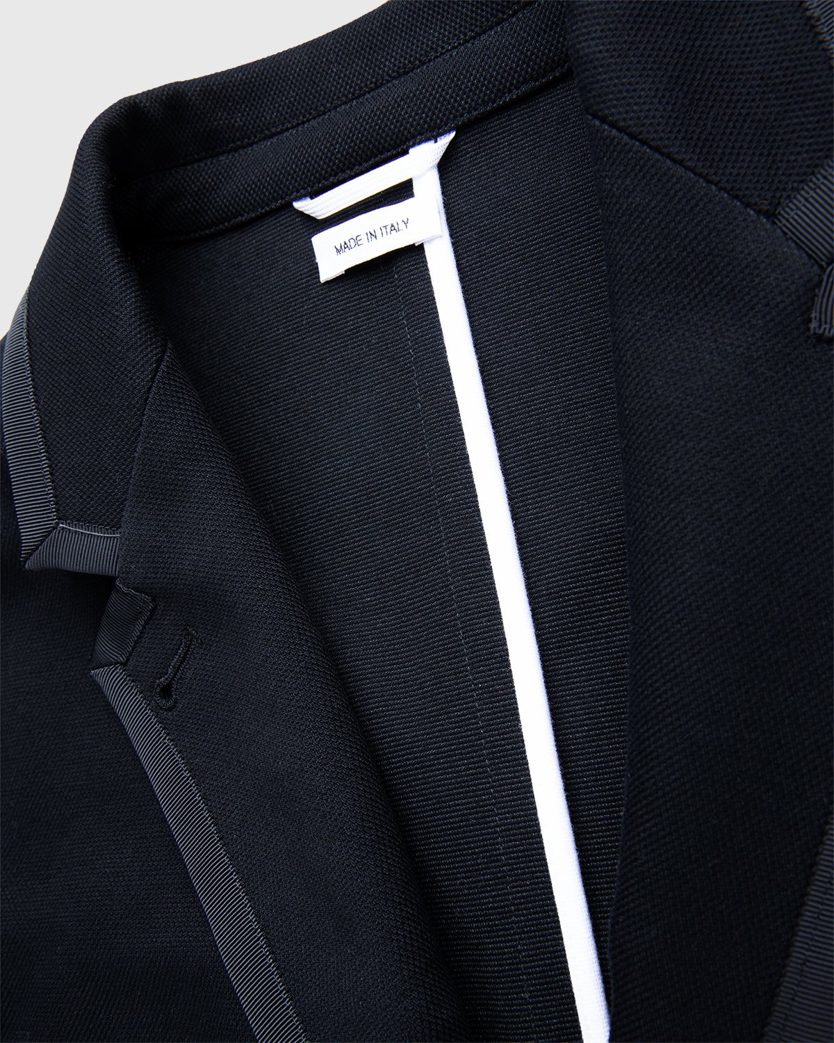 Thom Browne x Highsnobiety - Women’s Deconstructed Sport Jacket Black - Clothing - Black - Image 3