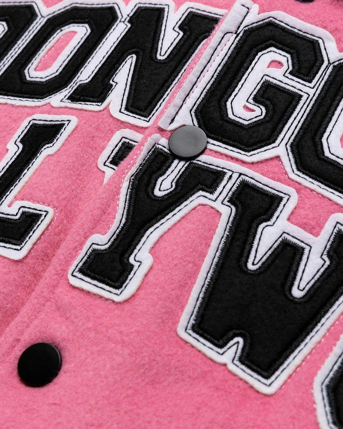 Noon Goons - Hollywood High Varsity Jacket Pink/Black - Clothing - Black - Image 3