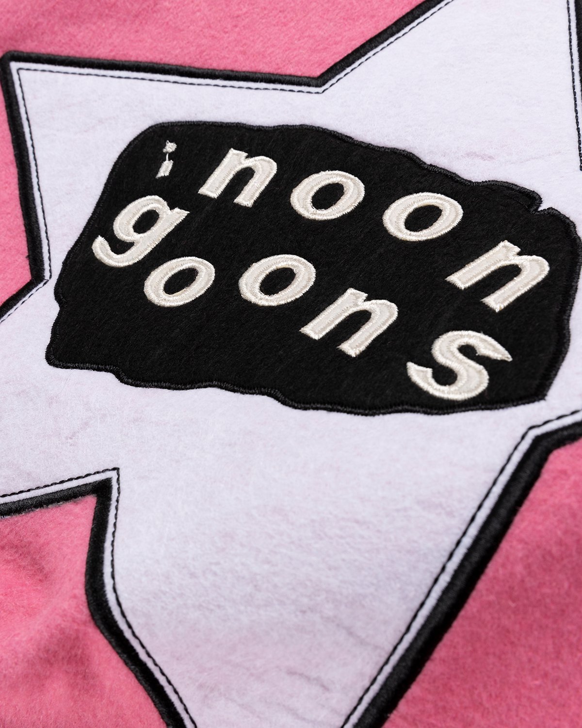 Noon Goons - Hollywood High Varsity Jacket Pink/Black - Clothing - Black - Image 6