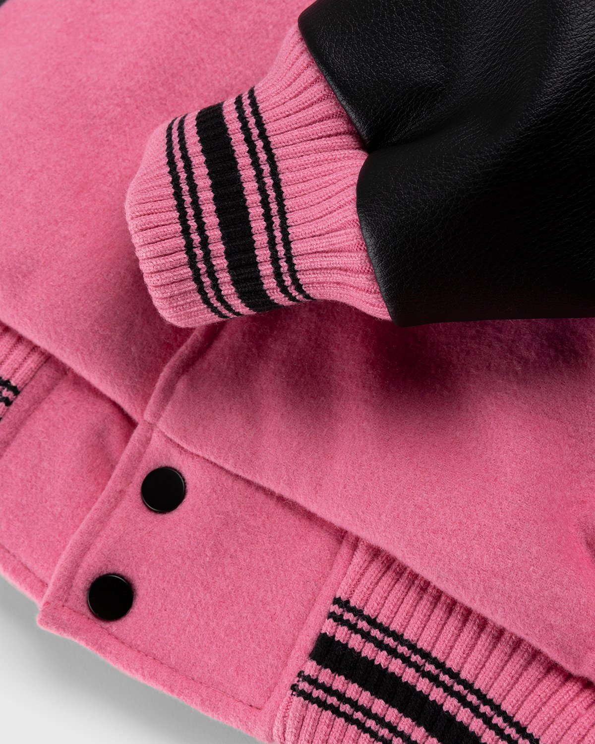 Noon Goons - Hollywood High Varsity Jacket Pink/Black - Clothing - Black - Image 7