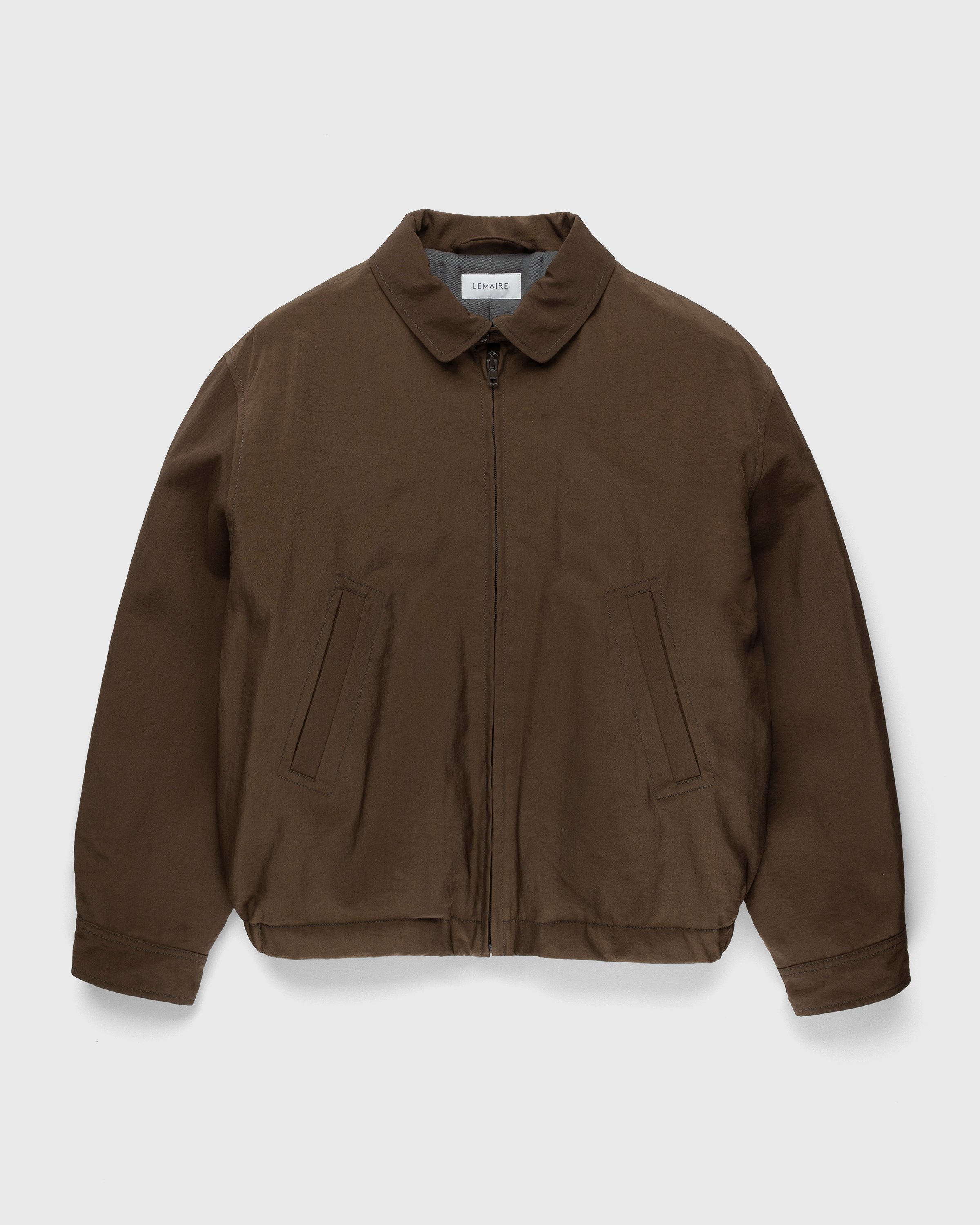 Lemaire - Water-Repellent Bomber Jacket Brown - Clothing - Brown - Image 1