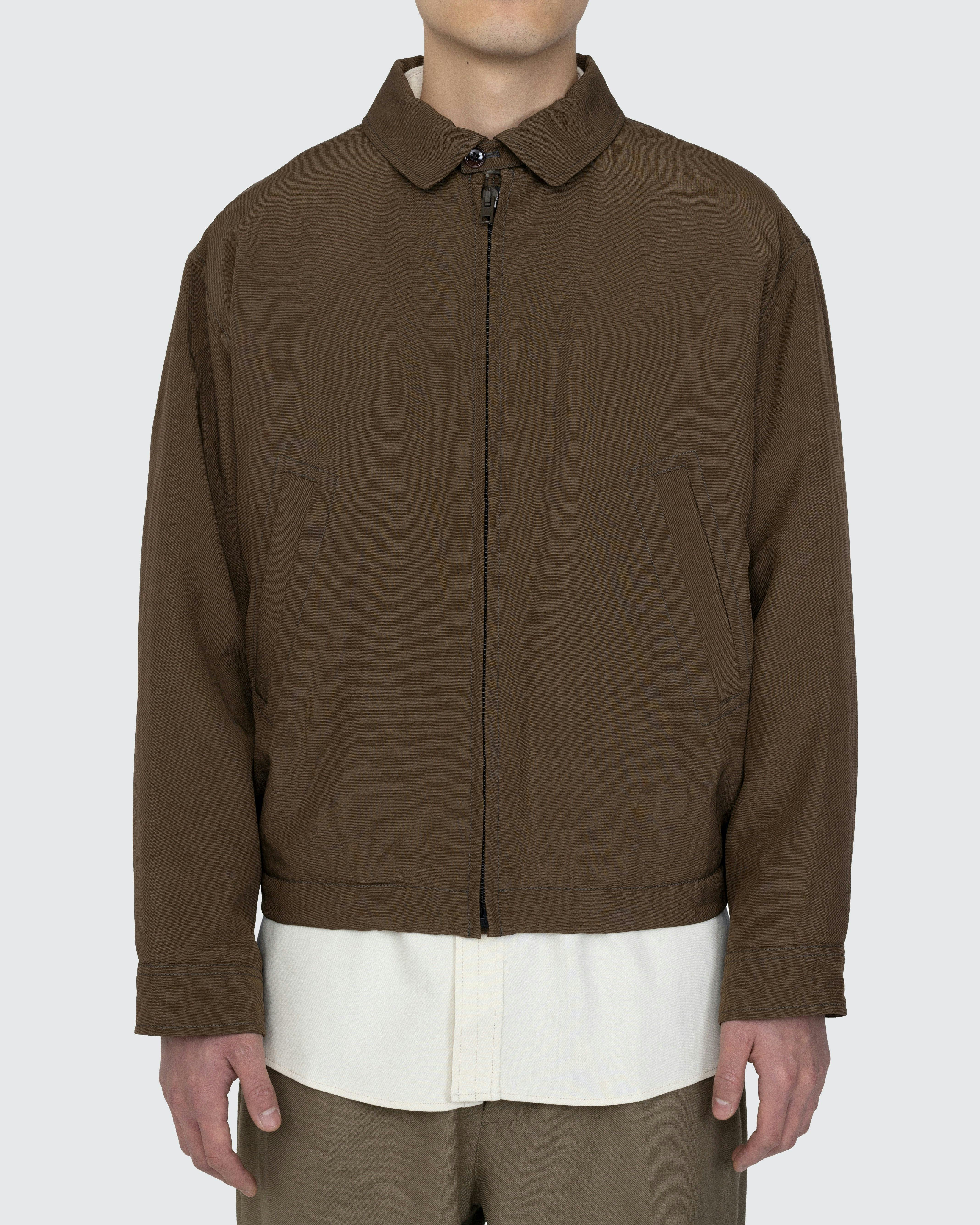 Lemaire - Water-Repellent Bomber Jacket Brown - Clothing - Brown - Image 2