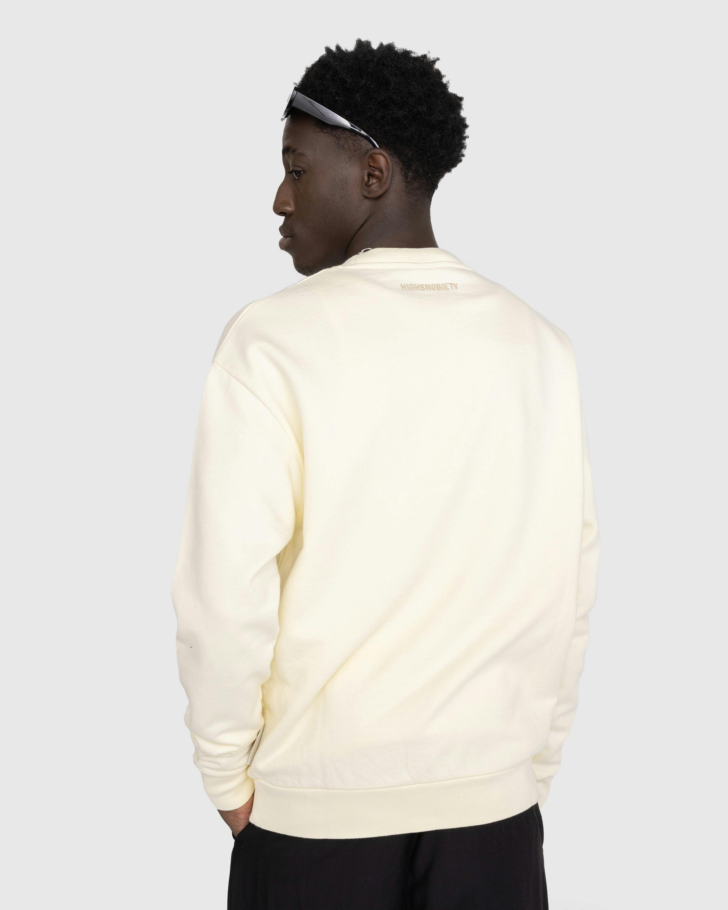 Highsnobiety - Neu York Light Yellow Crewneck - Clothing - Yellow - Image 4