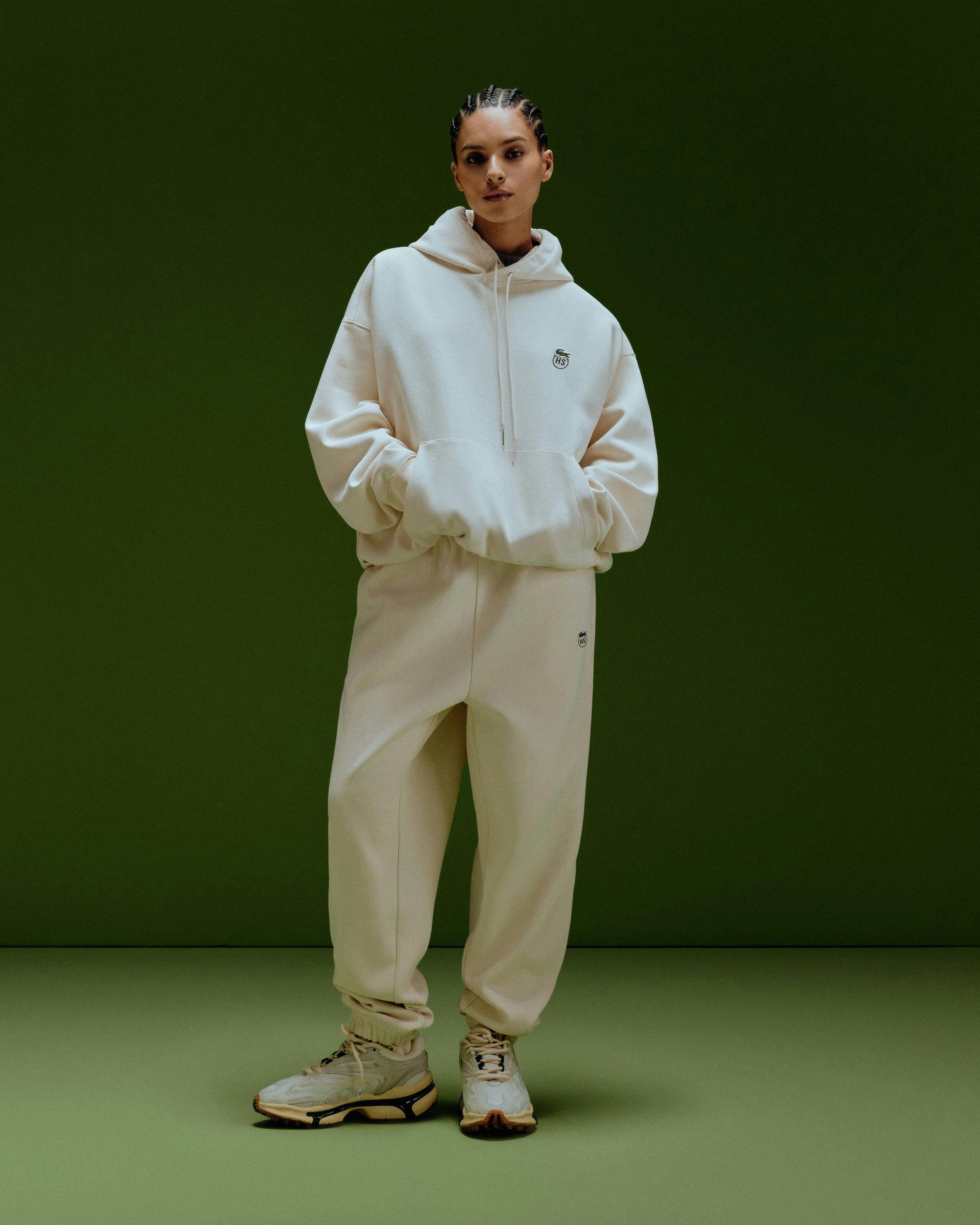 Lacoste x Highsnobiety - Eggshell Sweatpants - Clothing - Eggshell - Image 6