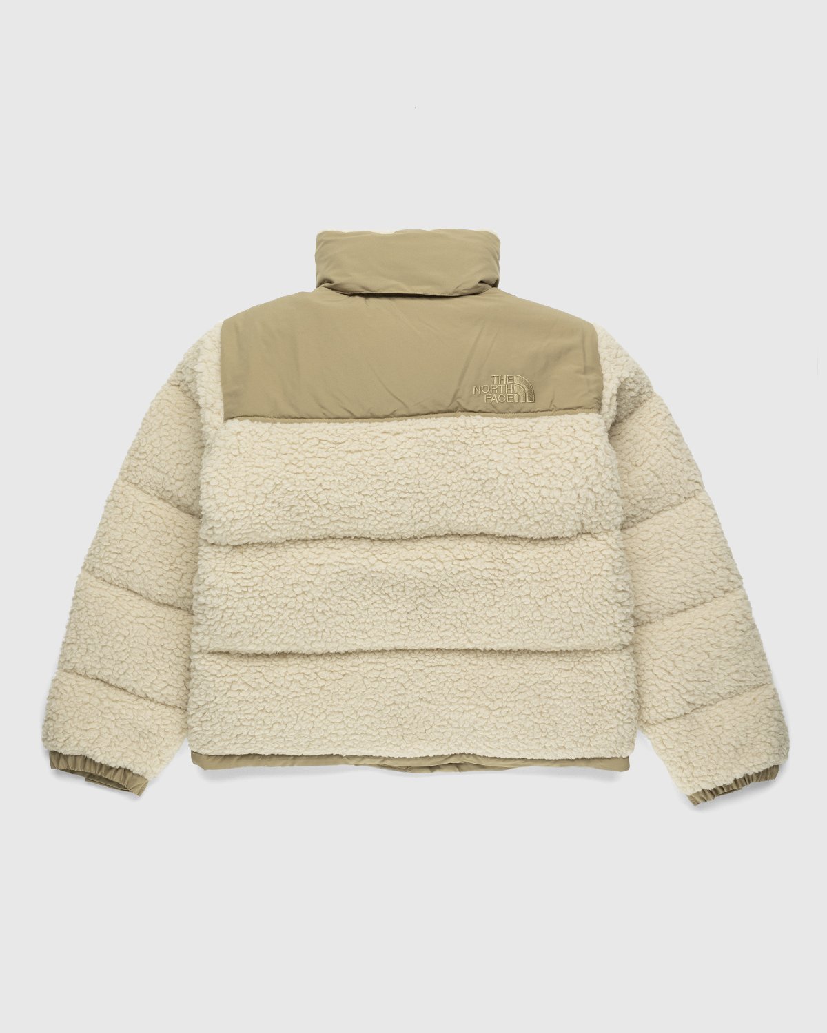 The North Face - Sherpa Nuptse Jacket Bleached Sand Kelp Tan - Clothing - Beige - Image 2