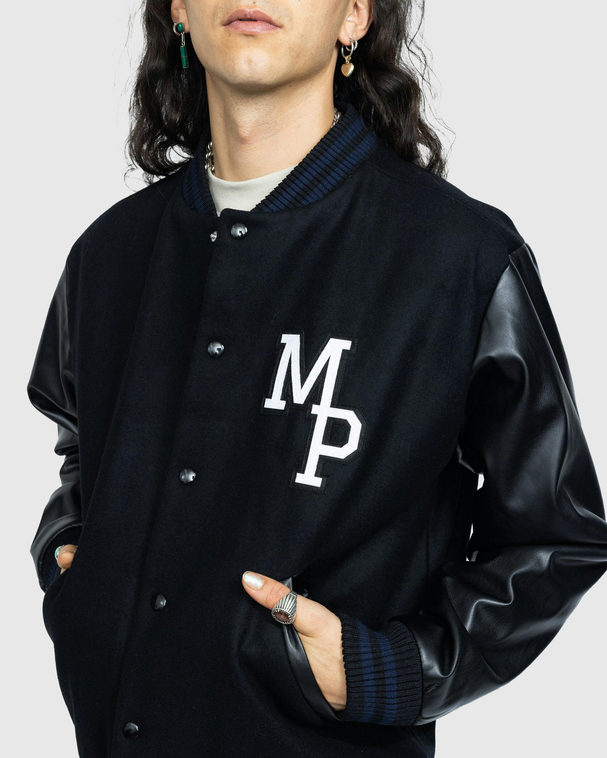 A.P.C. x Jean Touitou - Miss Rayon Varsity Jacket Black - Clothing - Black - Image 4