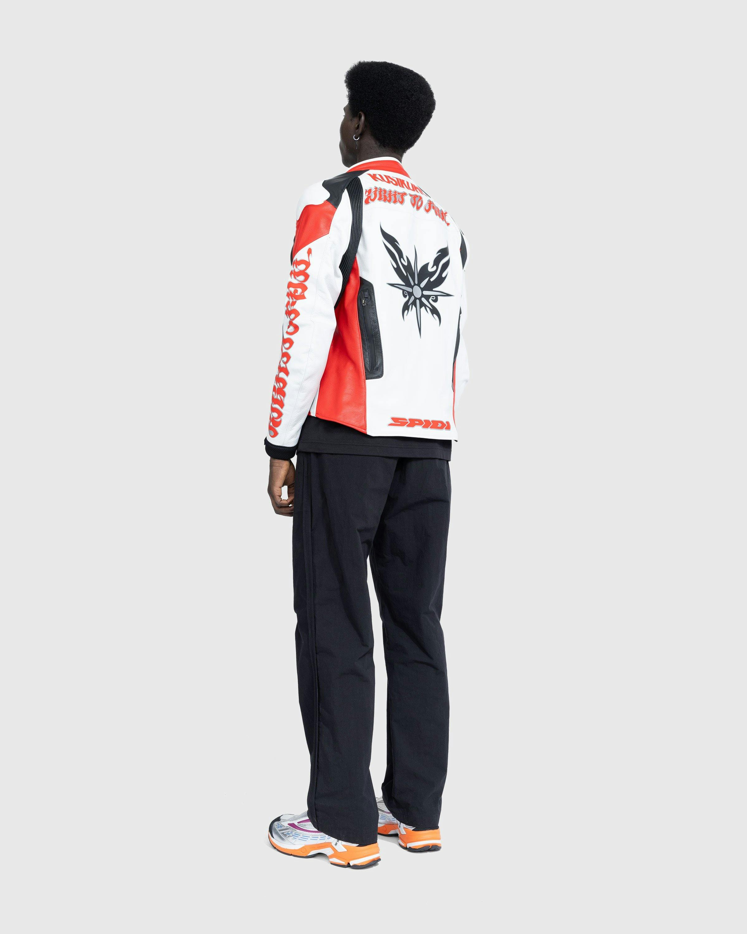 KUSIKOHC - Spidi Burn Rider Jacket Red - Clothing - RED - Image 4