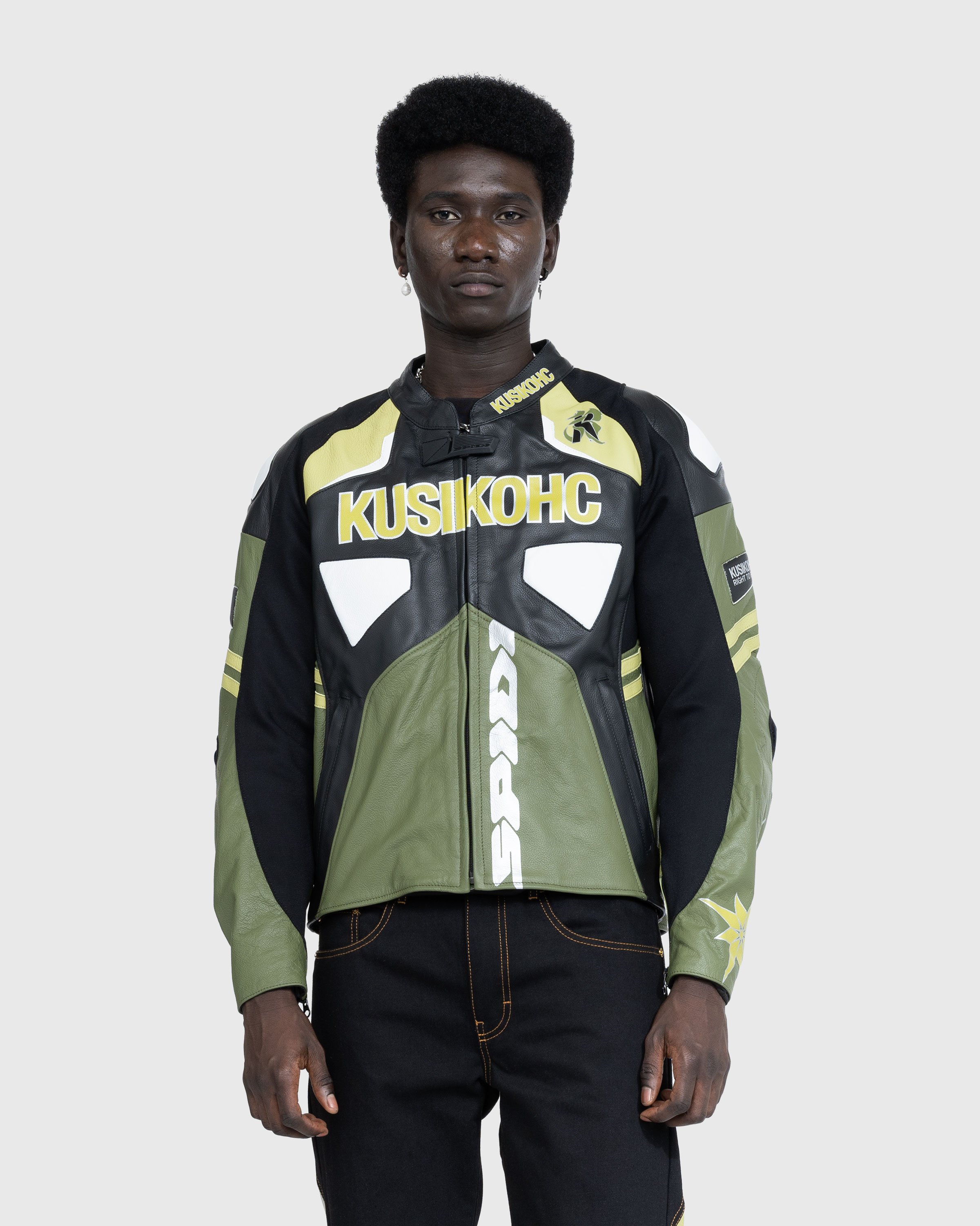KUSIKOHC - Spidi Rider Jacket Black/Dark Green - Clothing - Multi - Image 2