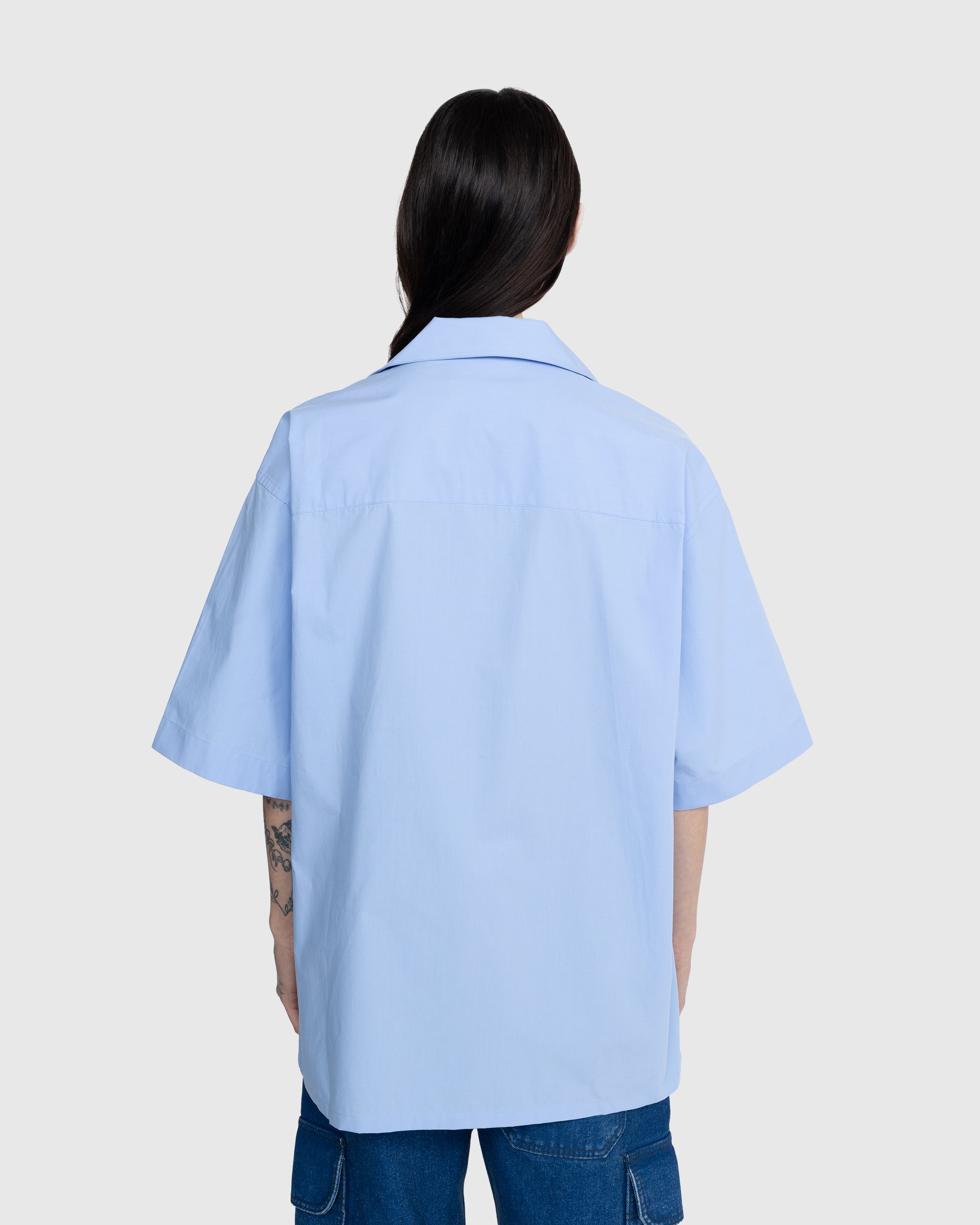 Marni - Logo Bowling Shirt Blue - Clothing - Blue - Image 3
