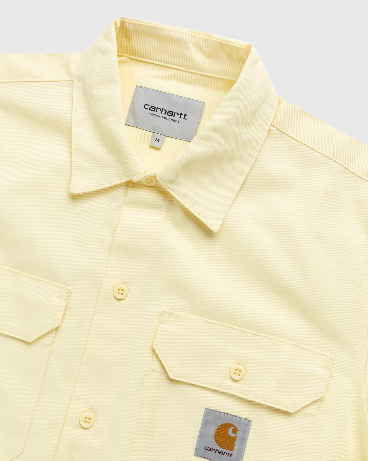 Carhartt WIP - Master Shirt Soft Yellow - Clothing - Yellow - Image 4