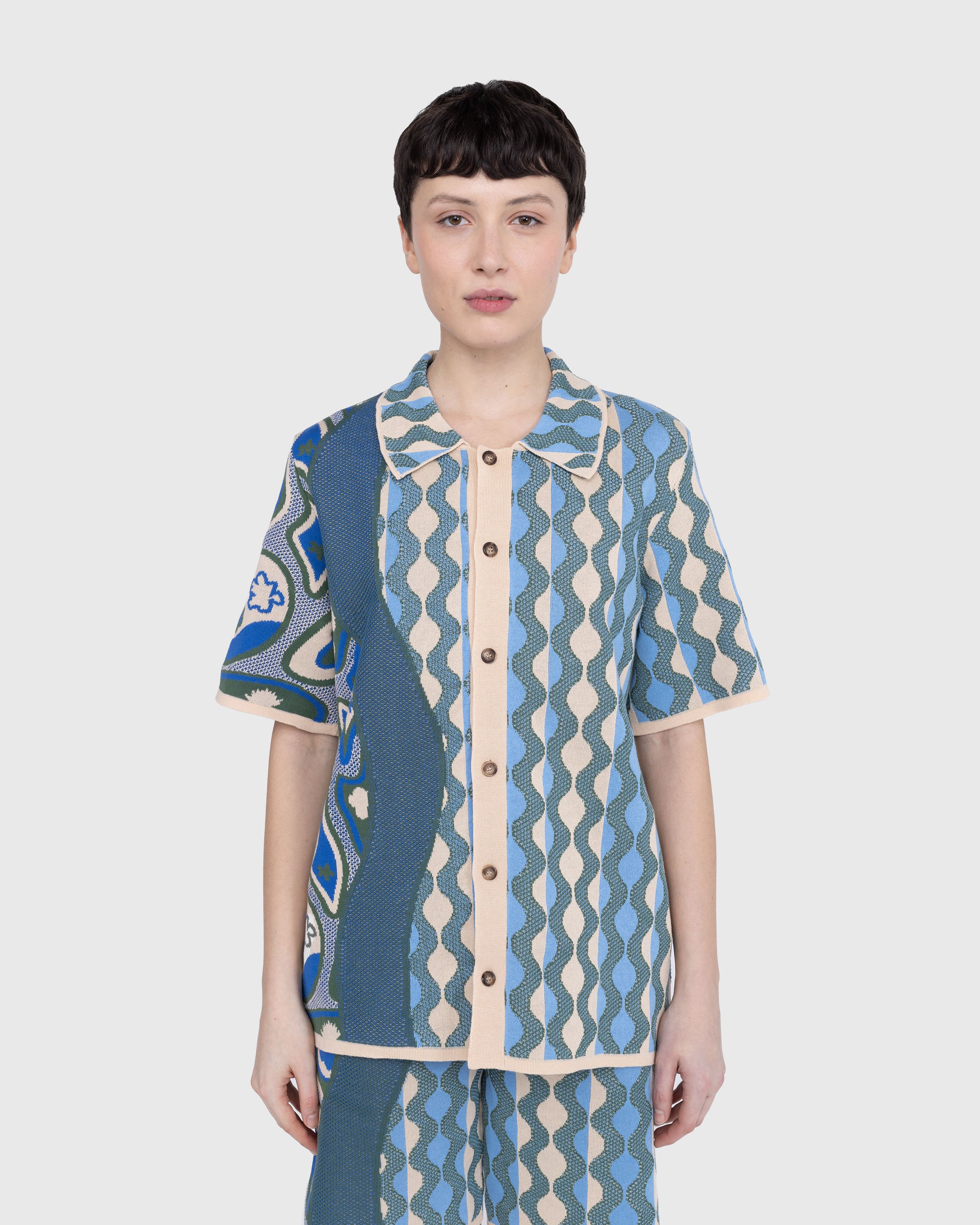 Ahluwalia - Katrina Knit Shirt - Clothing - Beige - Image 2