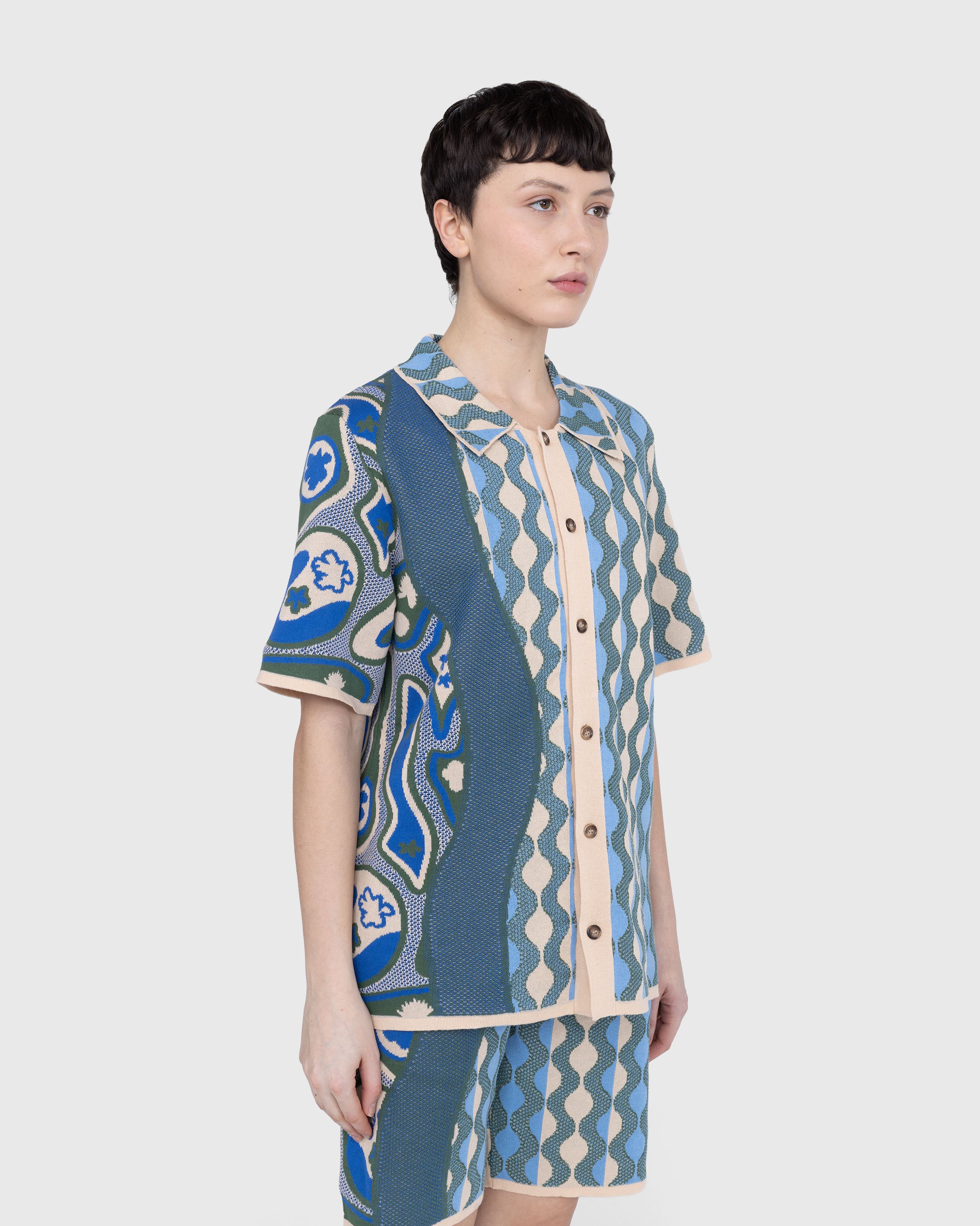 Ahluwalia - Katrina Knit Shirt - Clothing - Beige - Image 4
