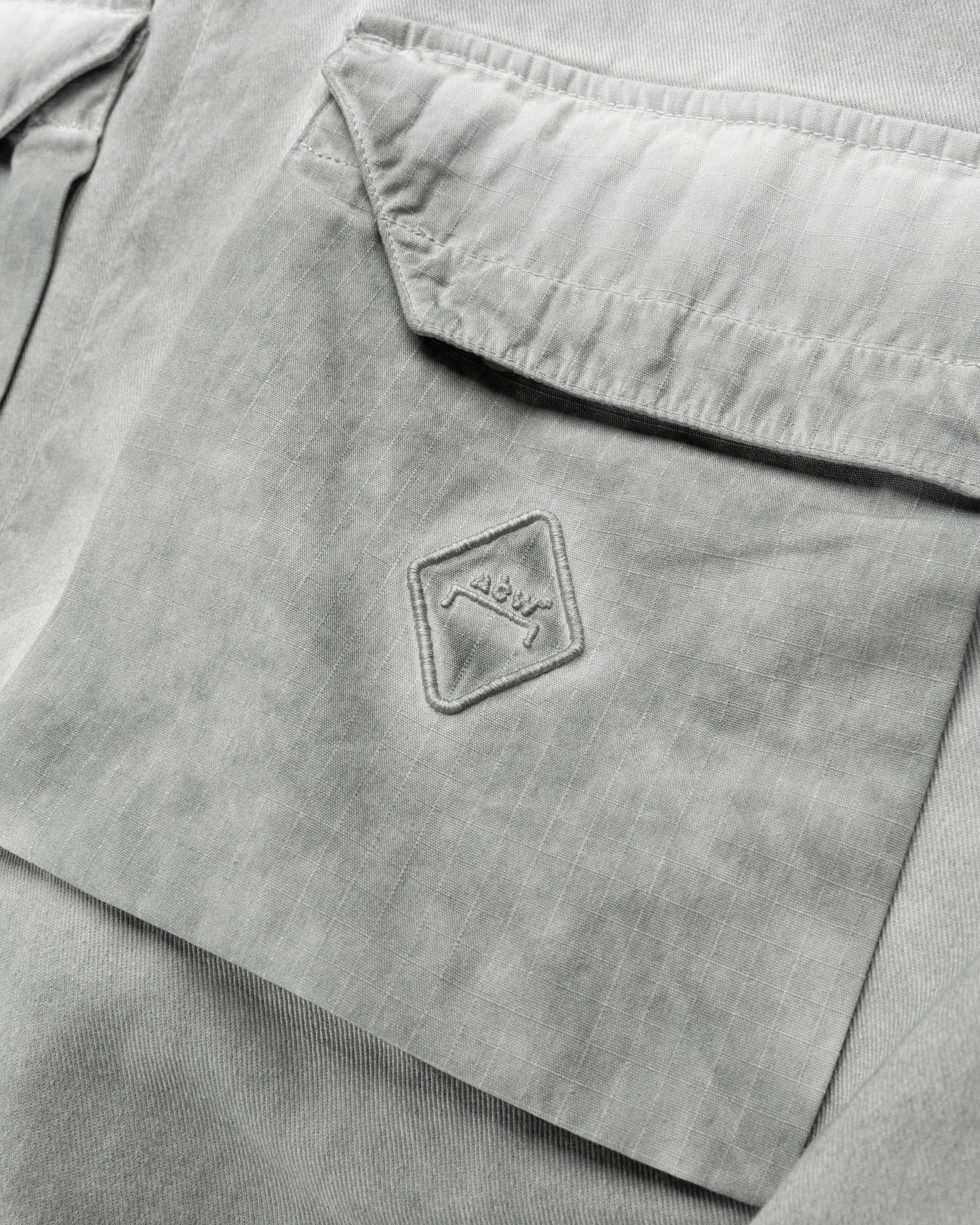 A-Cold-Wall* - Dye Tech Overshirt Light Grey - Clothing - Grey - Image 4