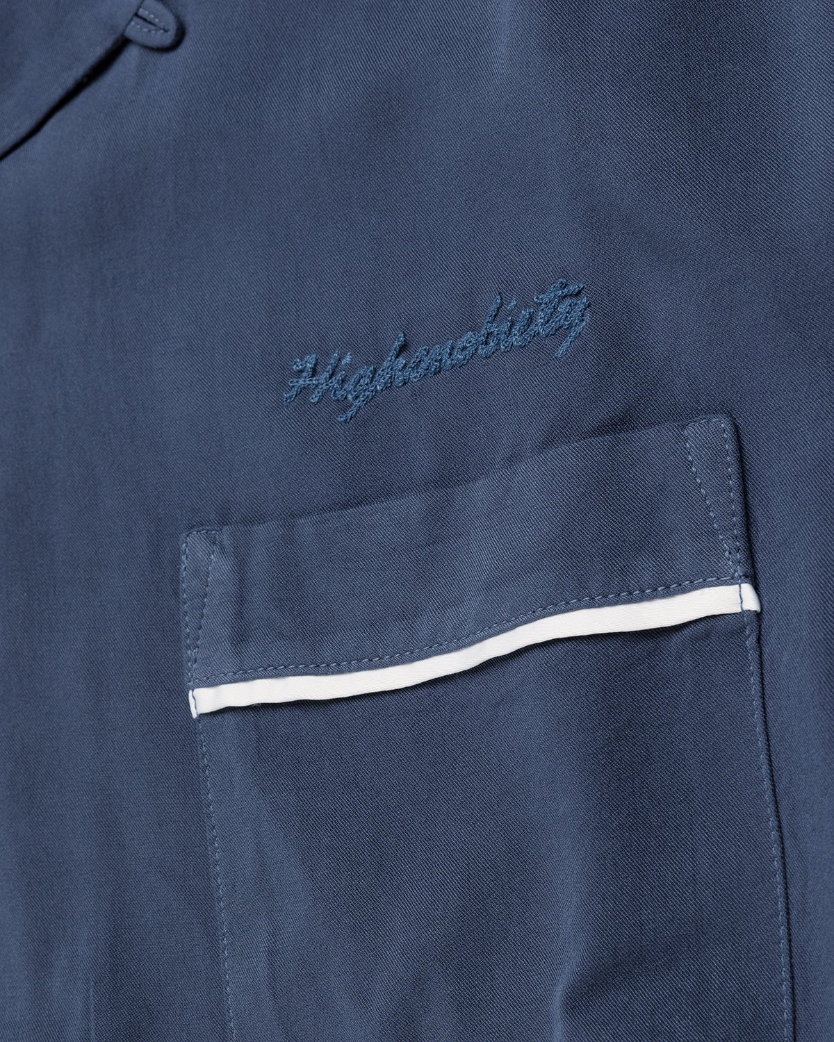 Highsnobiety - Bowling Shirt Navy - Clothing - Blue - Image 4