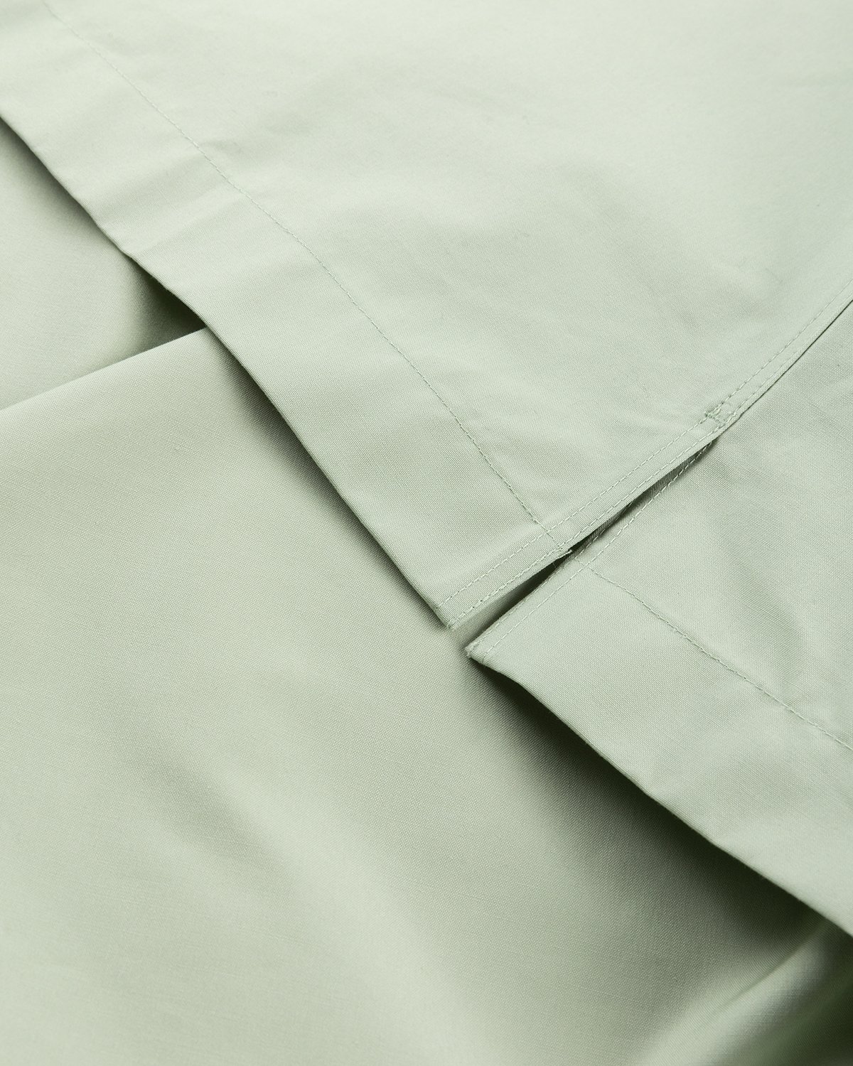 Jil Sander - Two-Tone Diagonal Cut Shirt Black/Green - Clothing - Green - Image 4