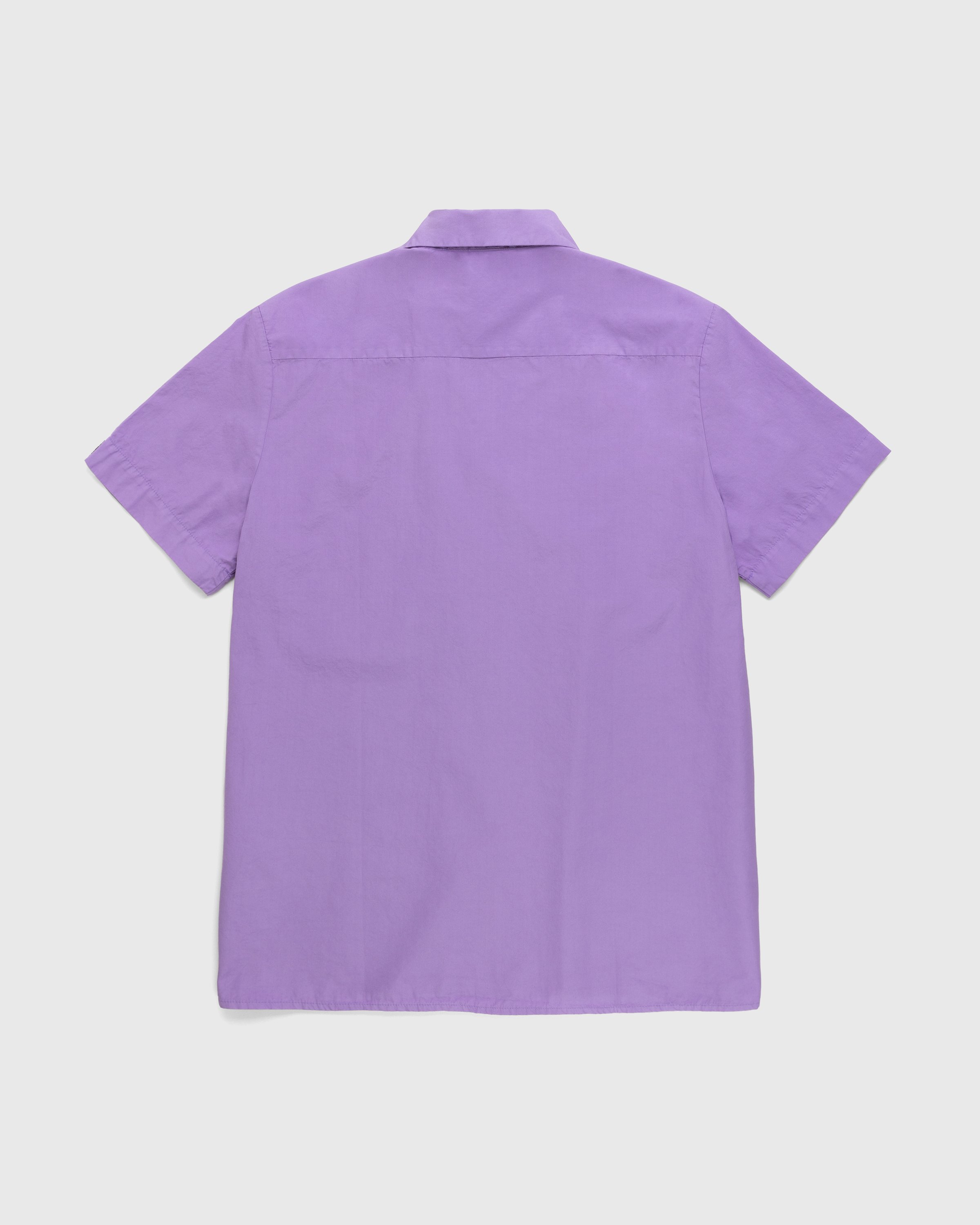 Winnie New York - Cotton Camp Shirt Lavender - Clothing - Purple - Image 2