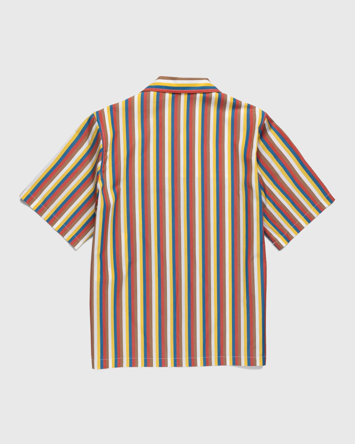 Jil Sander - Striped Vacation Shirt Red/White - Clothing - Red - Image 2