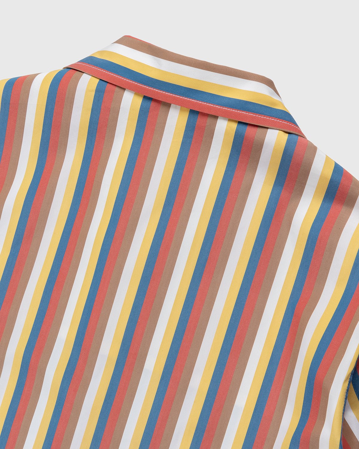 Jil Sander - Striped Vacation Shirt Red/White - Clothing - Red - Image 4