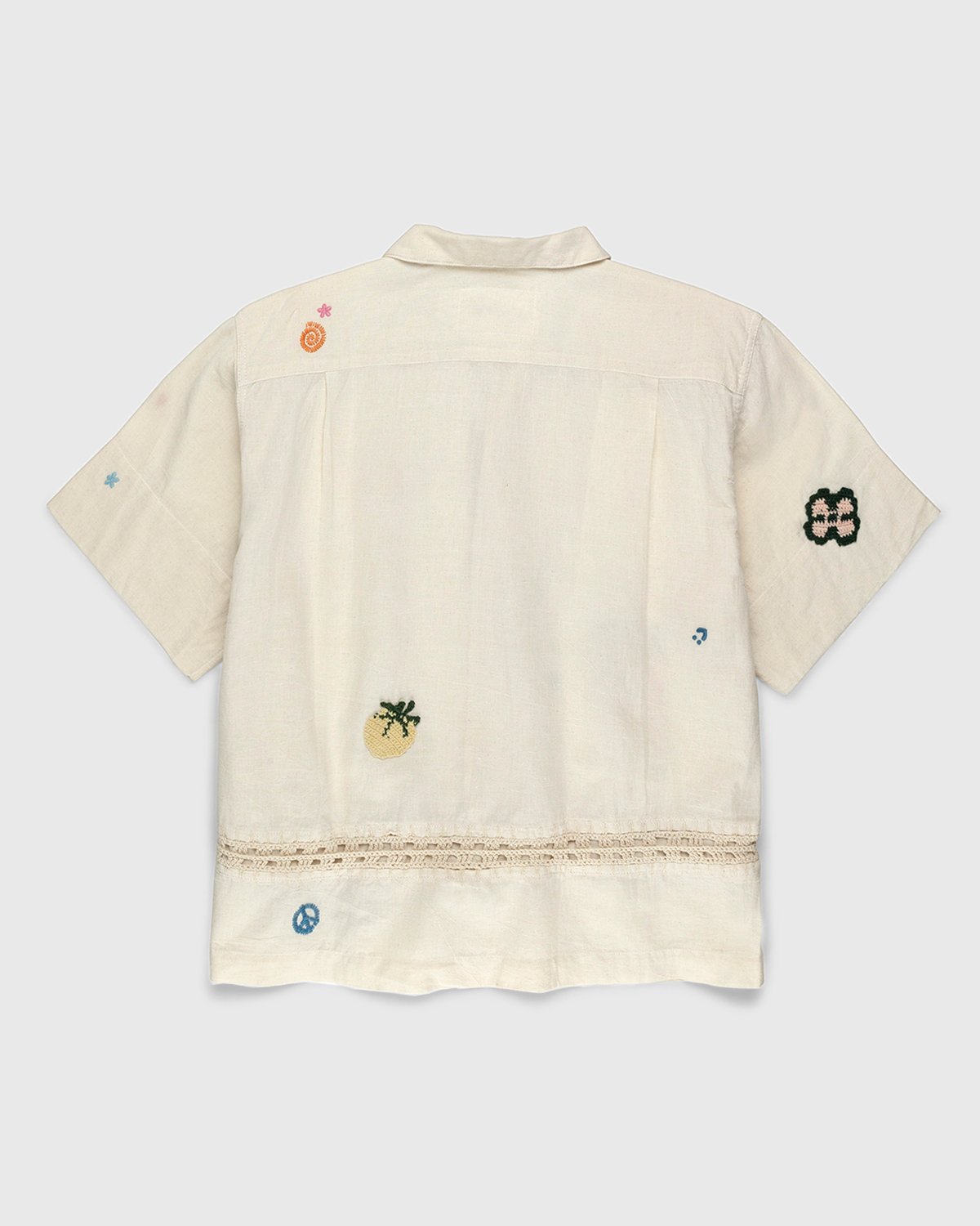 Story mfg. - Greetings Shirt Ecru Harvest Sun Off-White - Clothing - Beige - Image 2