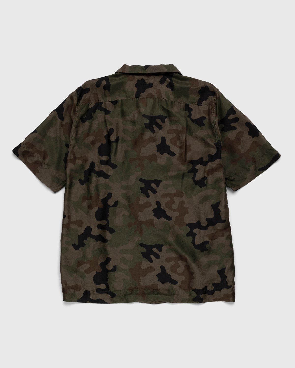 Dries van Noten - Carltone Silk Shirt Camouflage - Clothing - Brown - Image 2