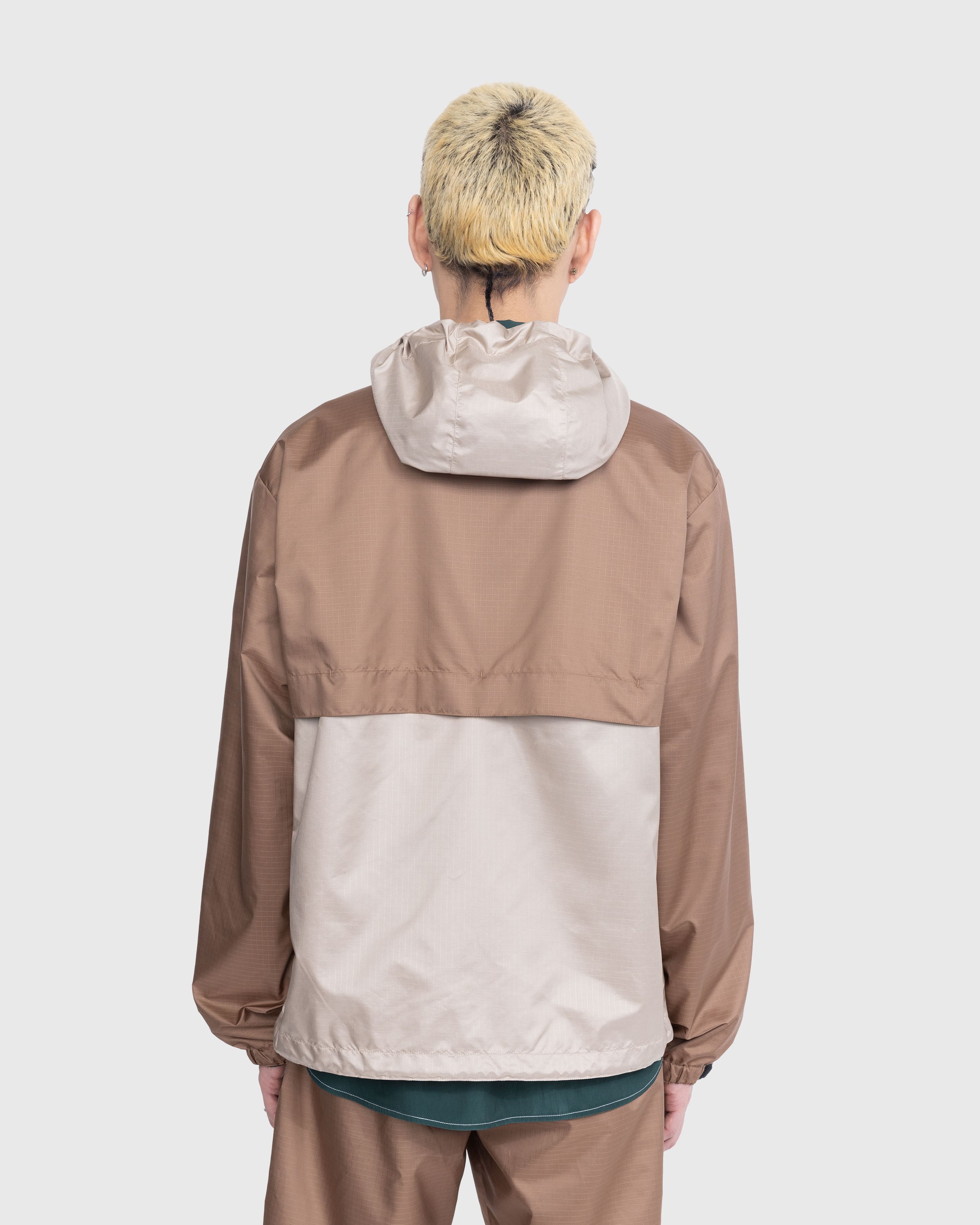 Highsnobiety - Mix Panel Parka Brown/Green - Clothing - Multi - Image 3