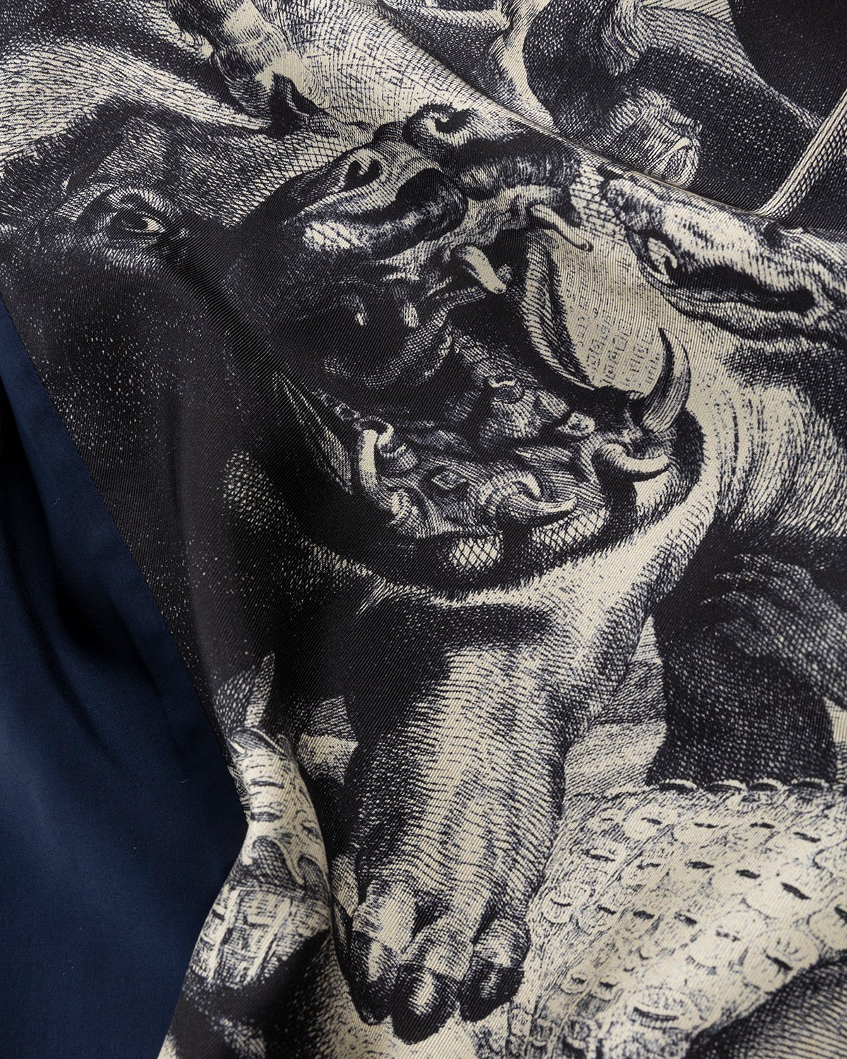 Dries van Noten - Cassif Silk Shirt Ecru - Clothing - Silver - Image 4